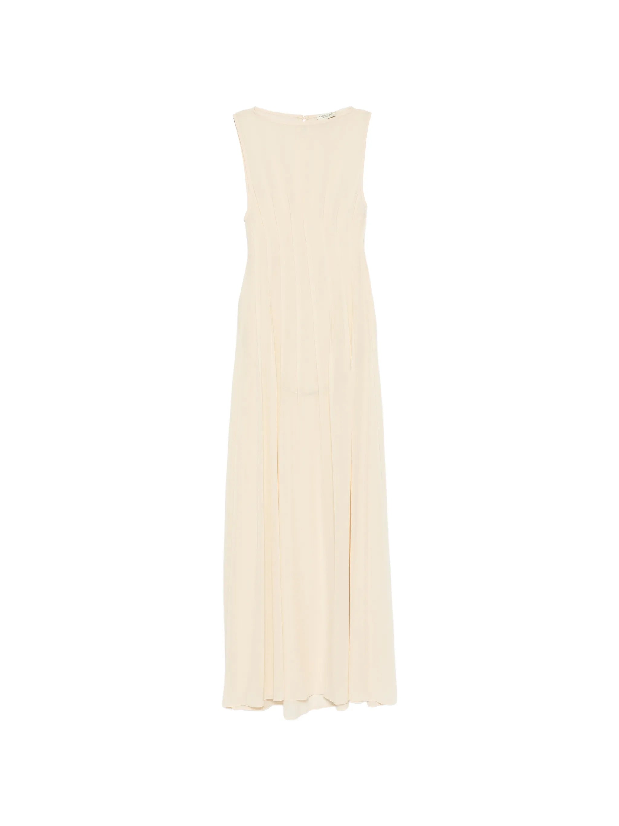 Audrey pleated maxi dress