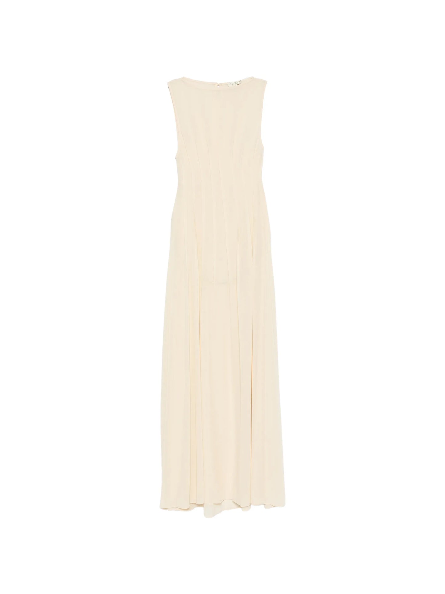 Audrey pleated maxi dress