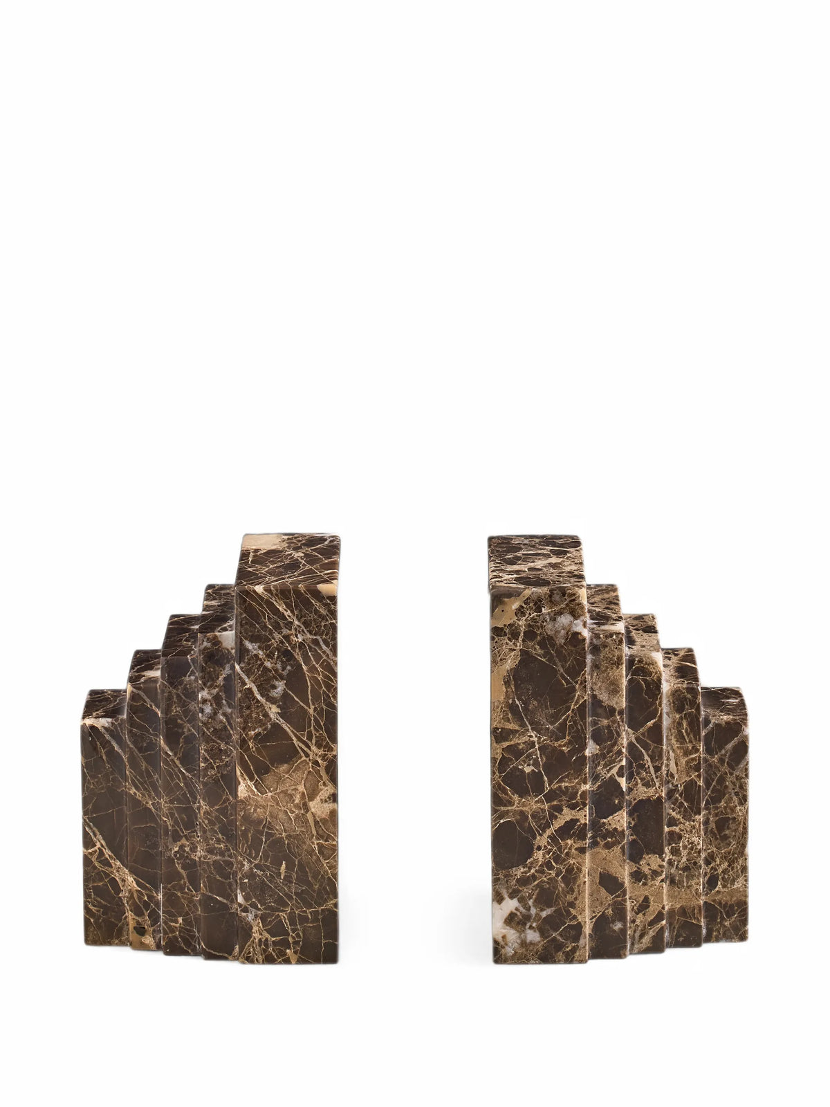 Lola marble bookends set