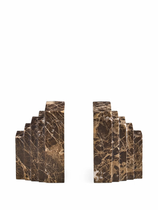 Lola marble bookends set