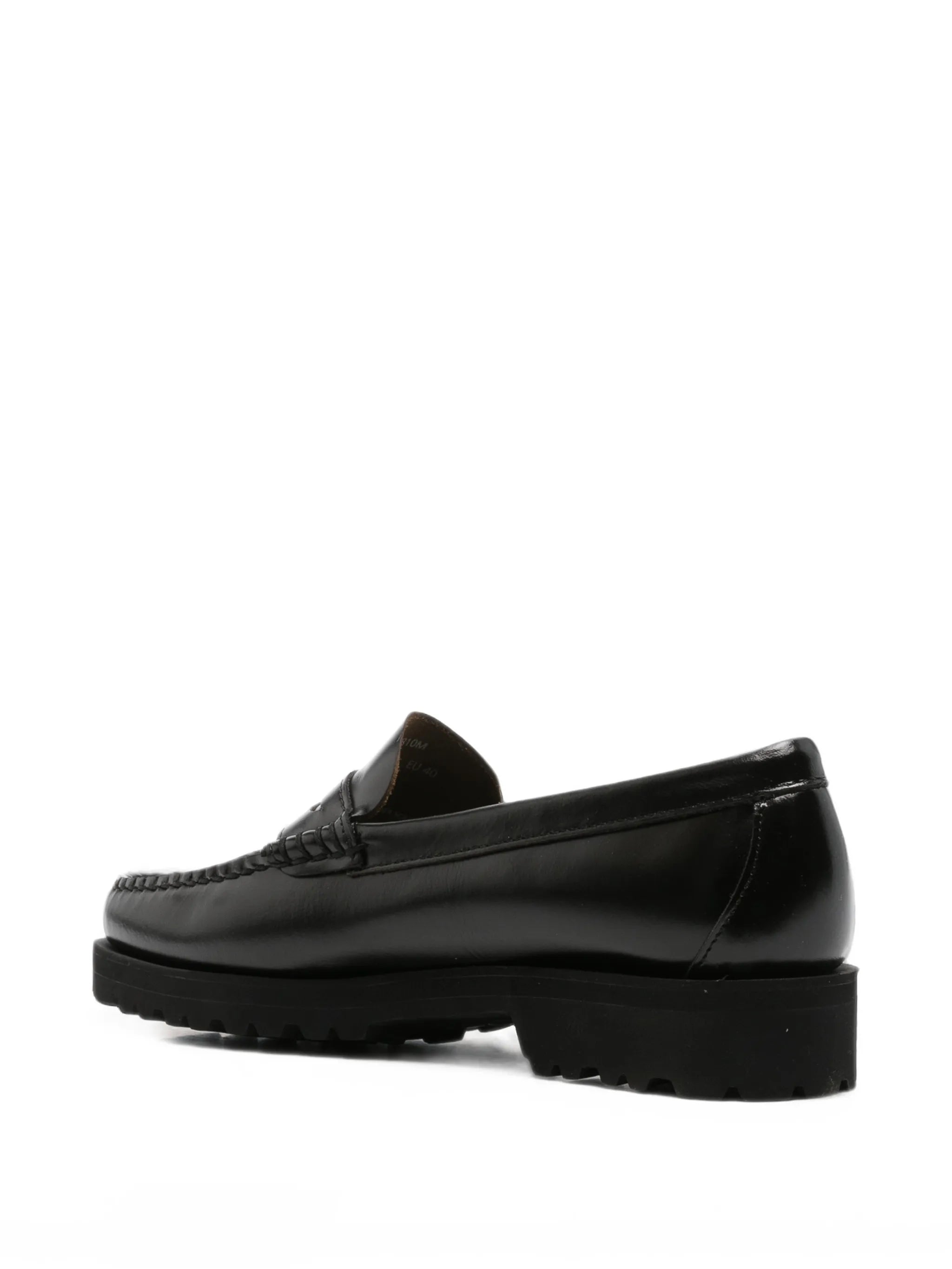 Penny lug-sole loafers