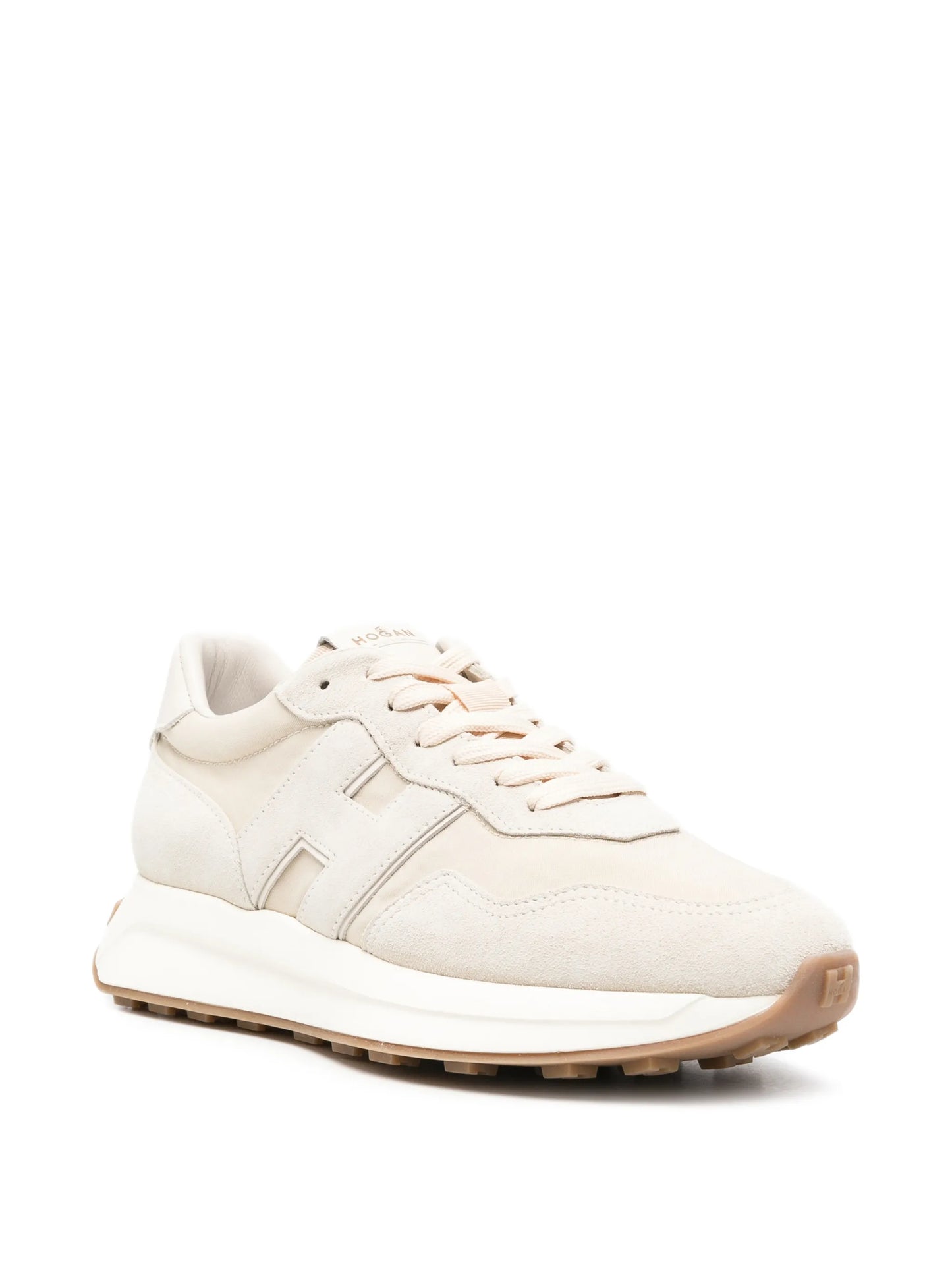 H641 logo-patch sneakers