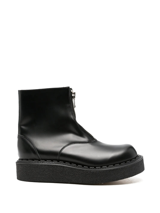 x George Cox zip-front boots