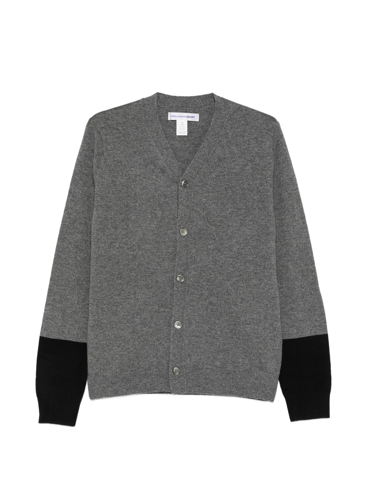 colour-block cardigan