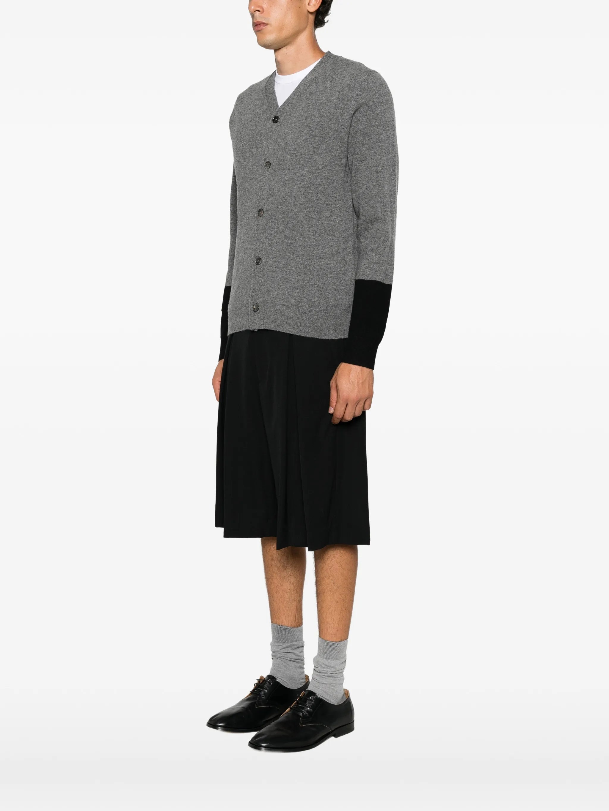 colour-block cardigan