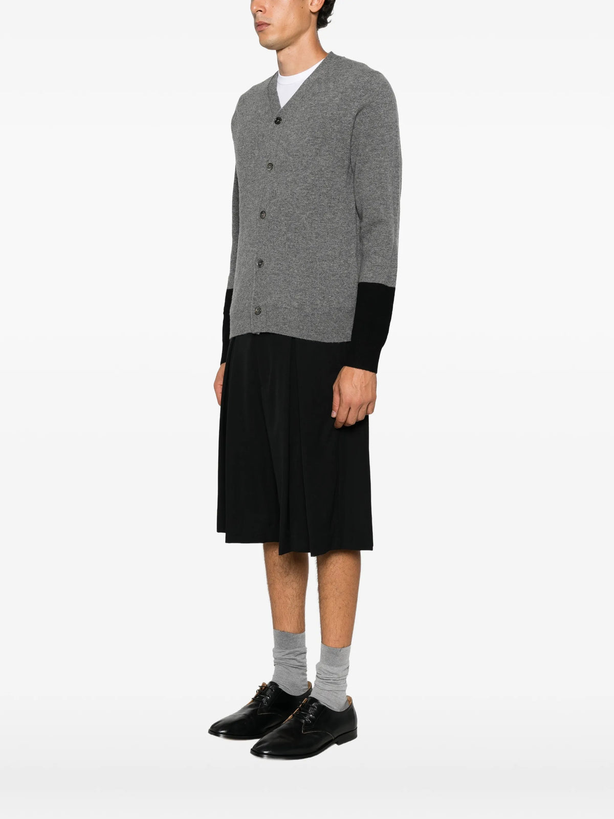 colour-block cardigan