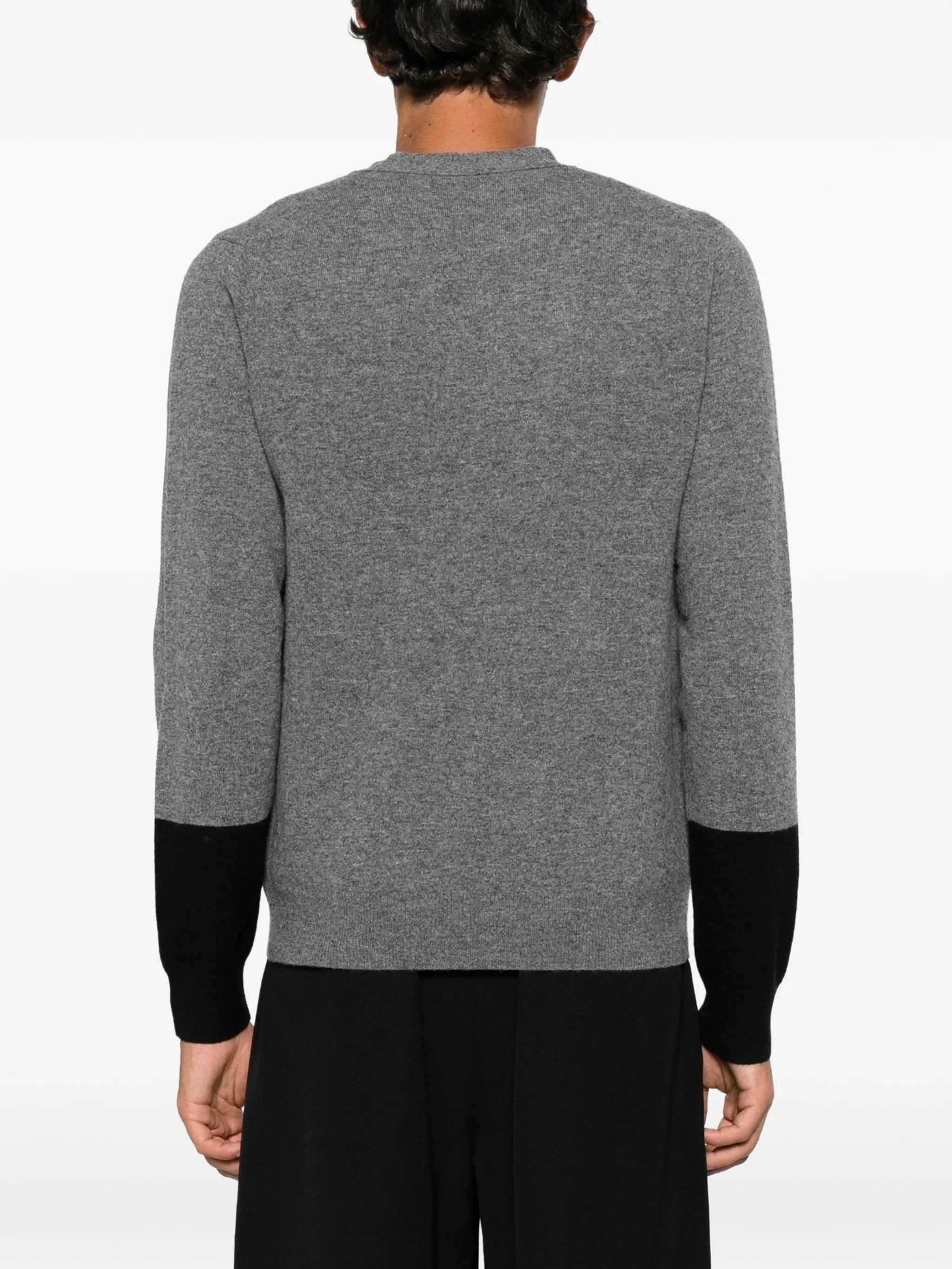 colour-block cardigan