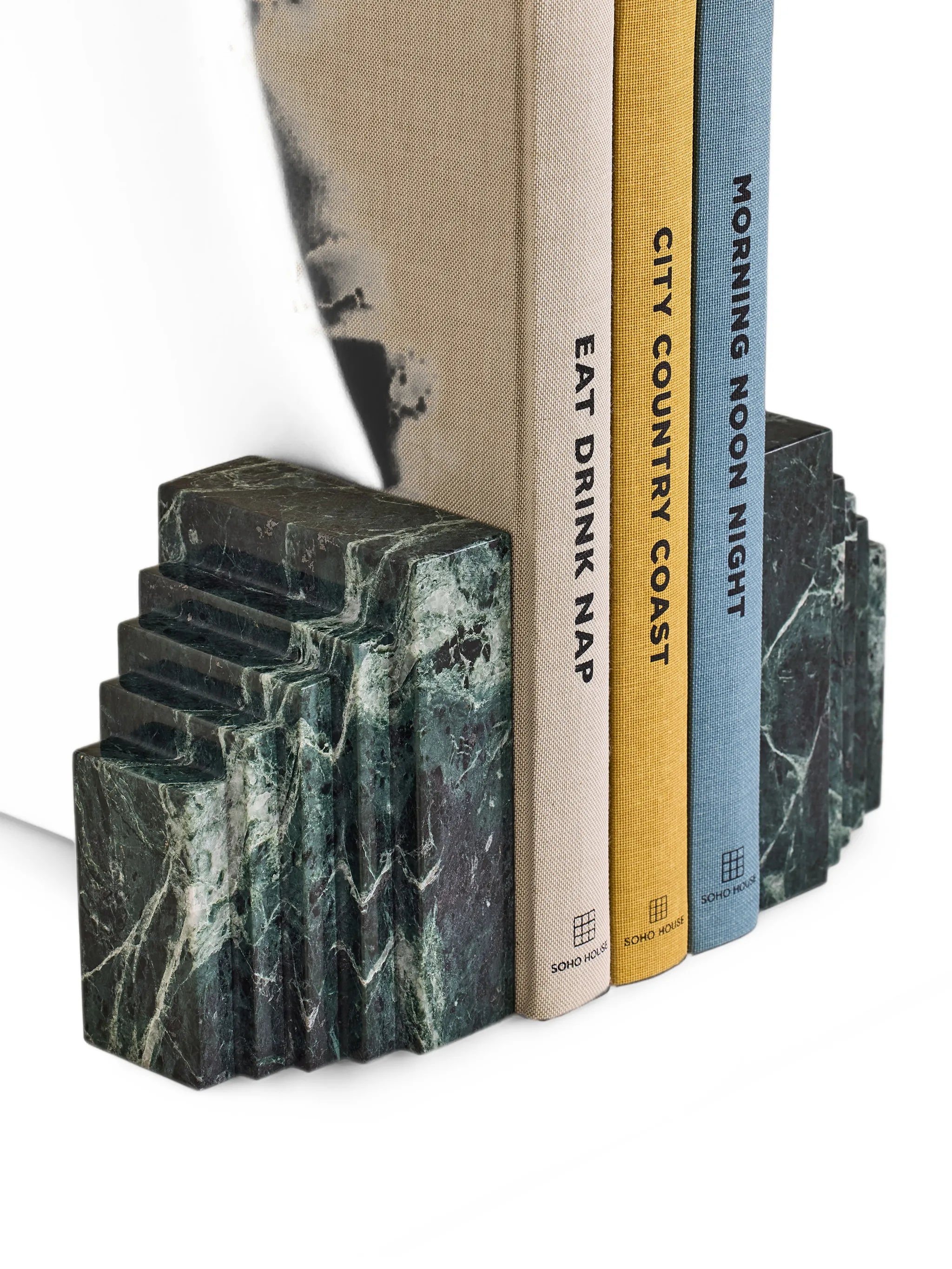 Lola marble bookends set