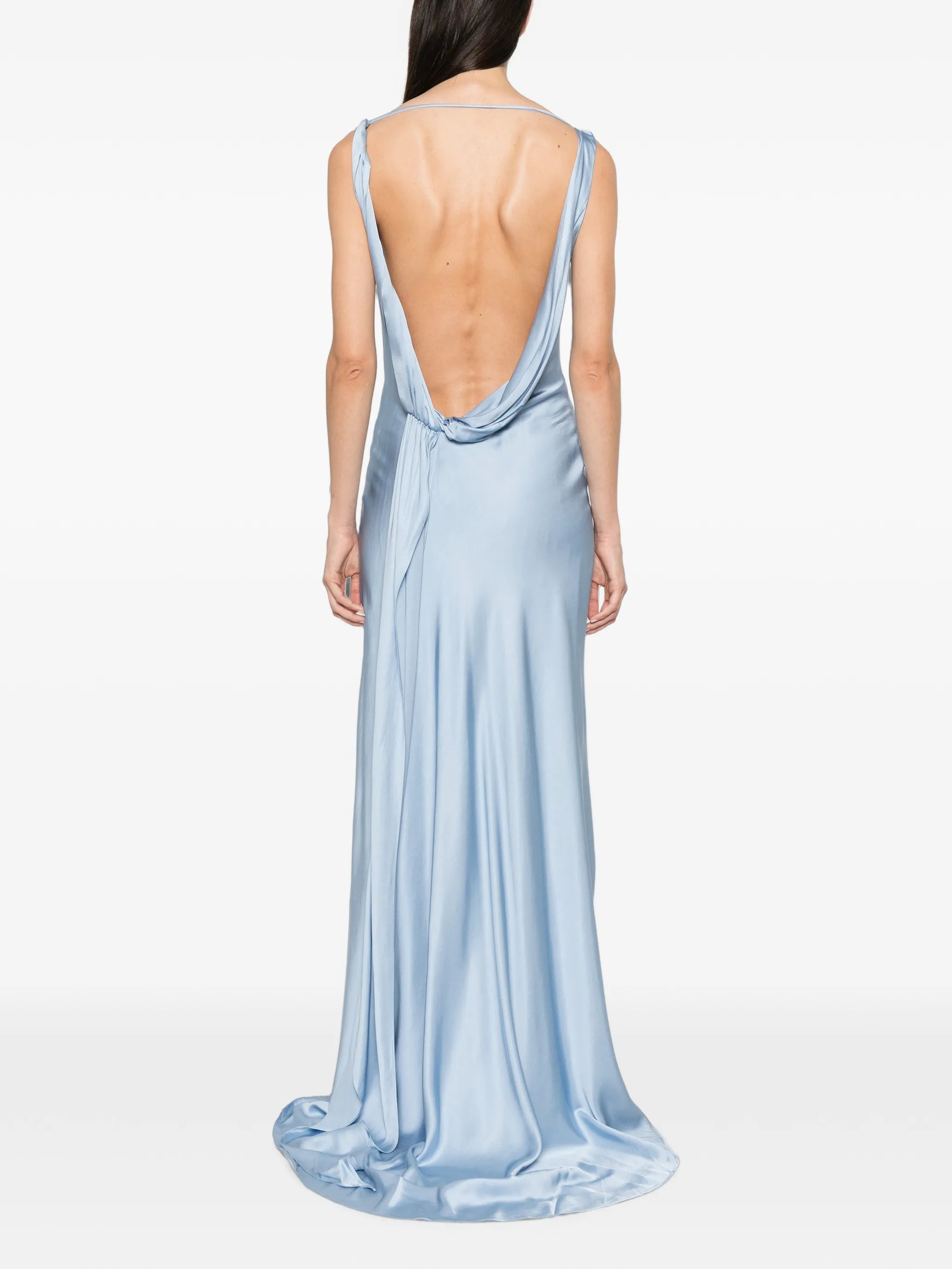 Darcy cowl-neck dress