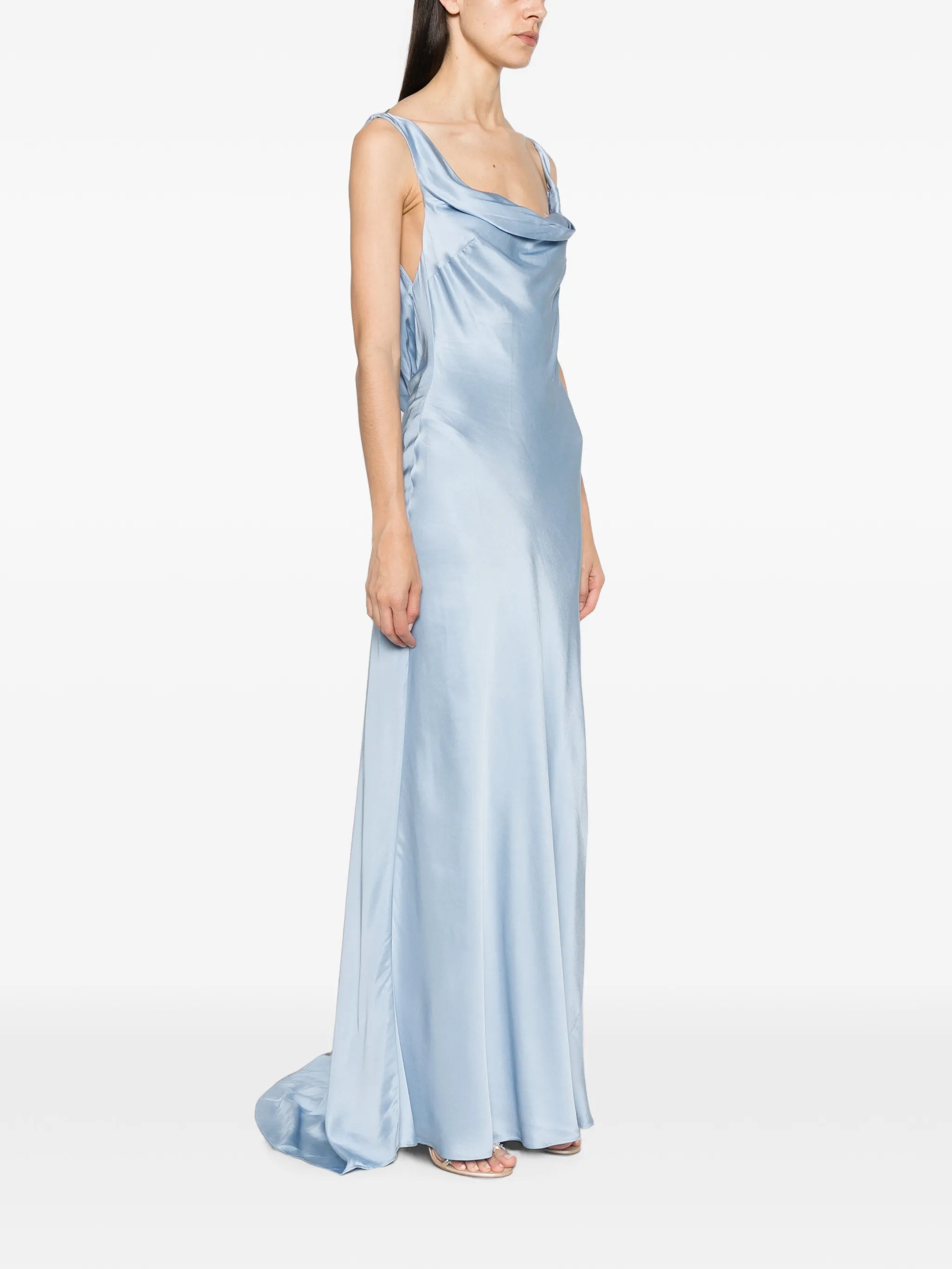 Darcy cowl-neck dress