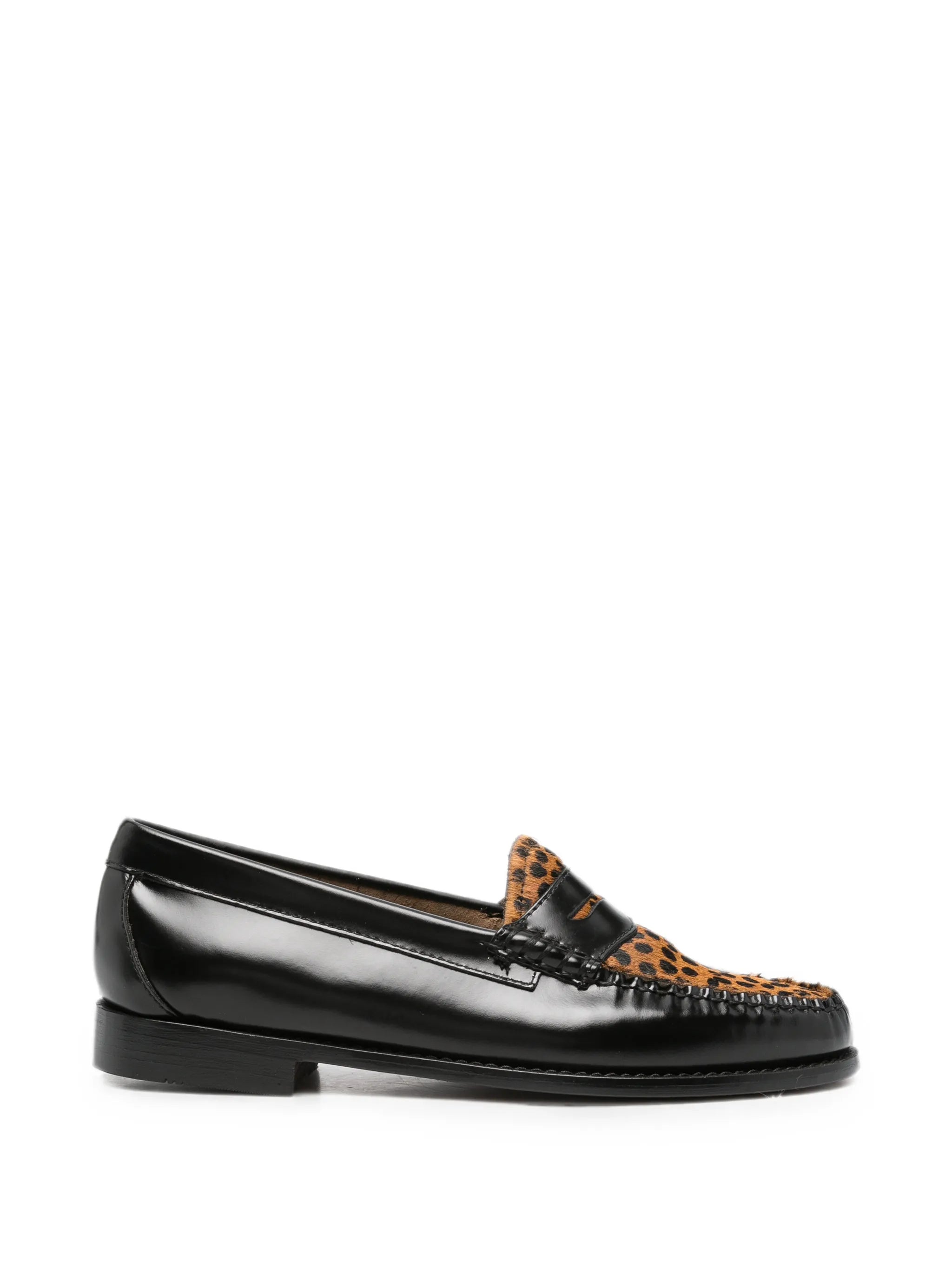 Weejun leopard-print loafers