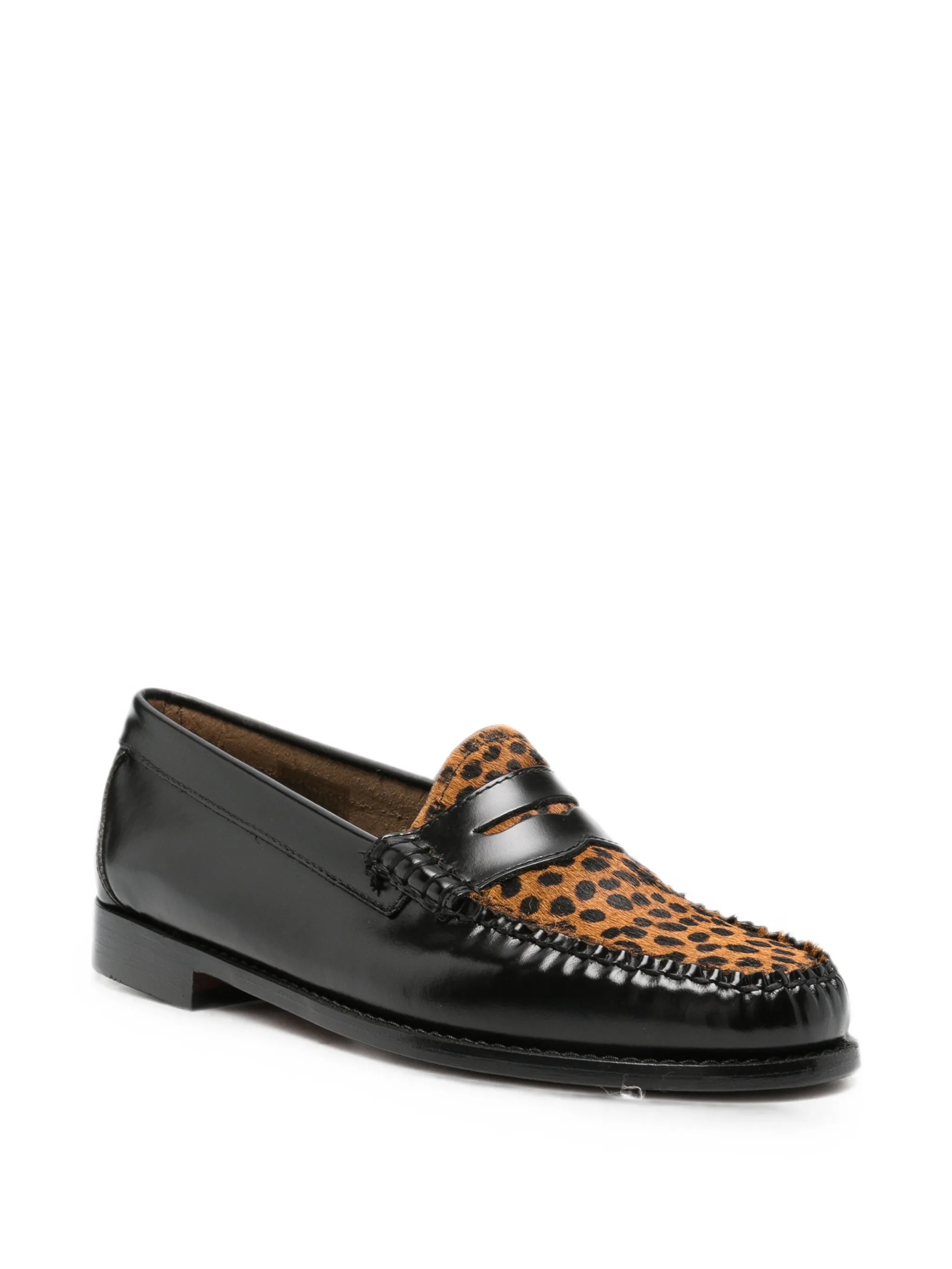 Weejun leopard-print loafers