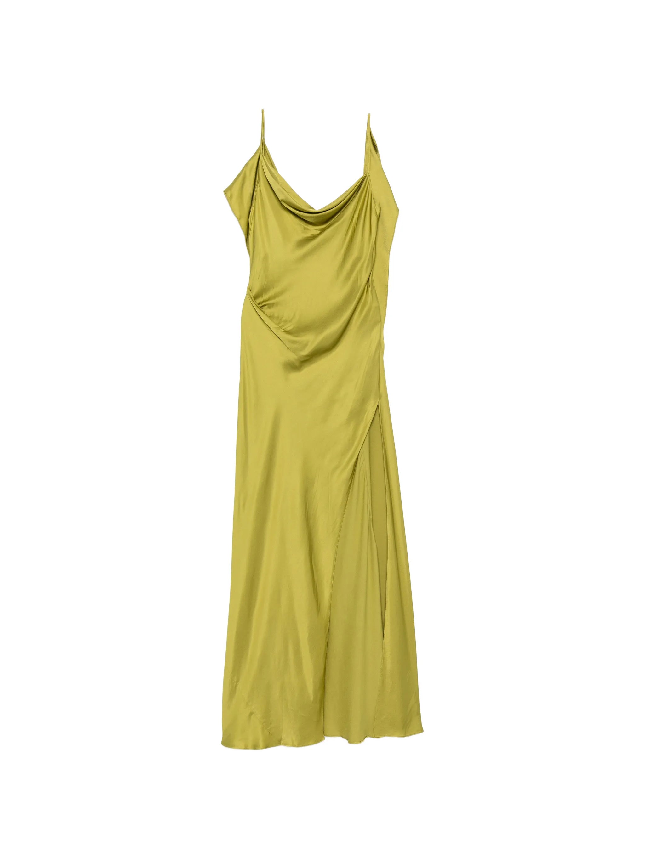 Odessa ruffled-back dress