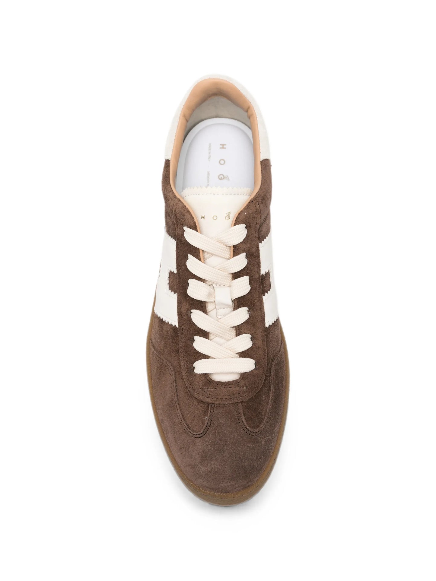 H698 logo-patch sneakers