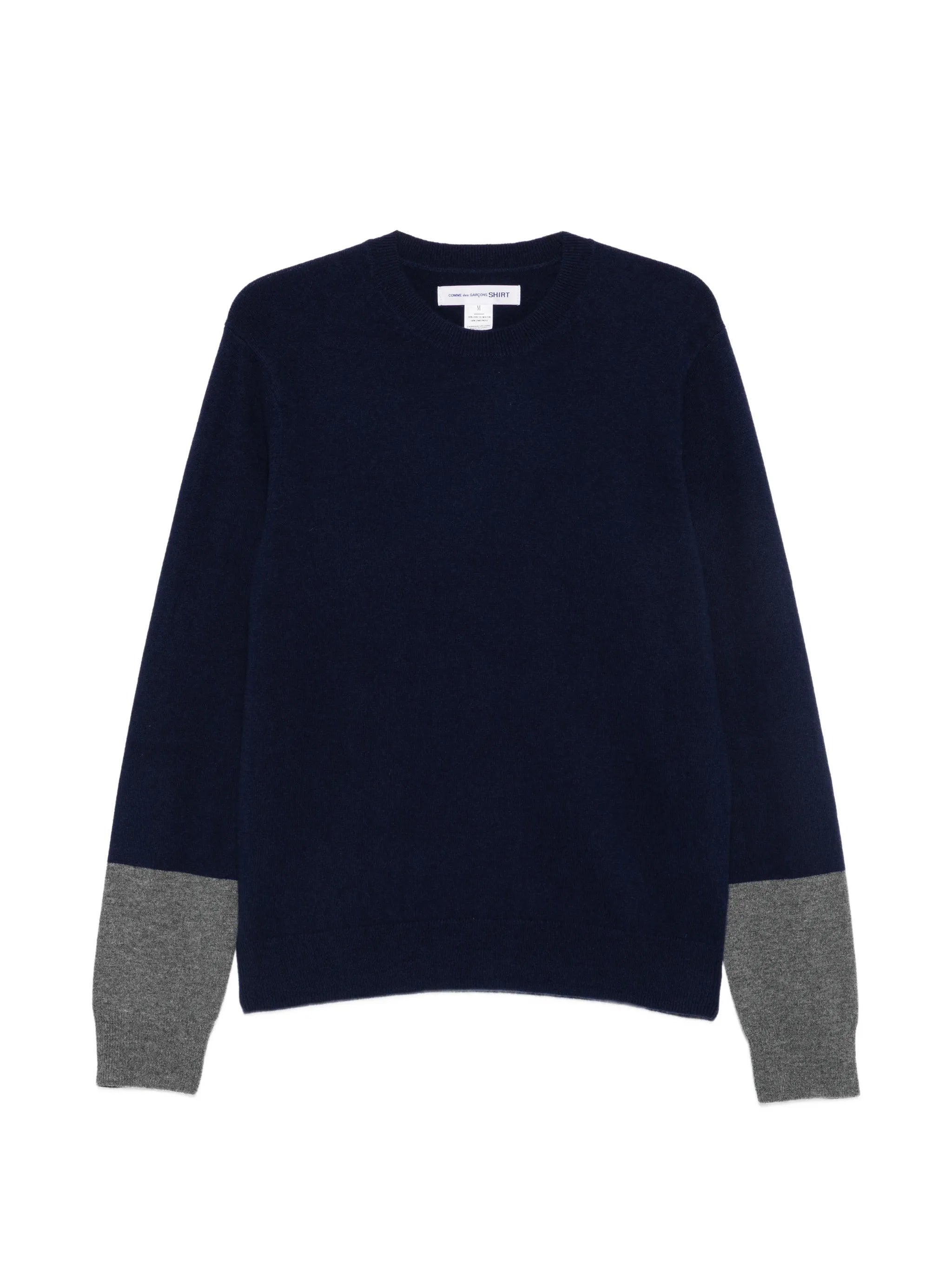 colour-block sweater