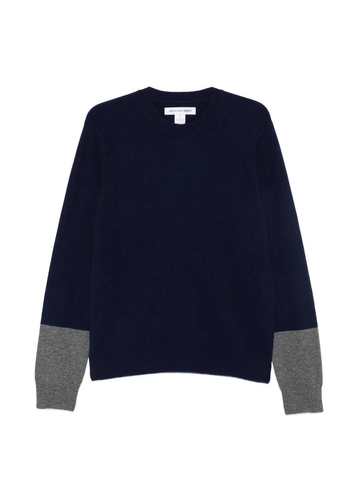 colour-block sweater