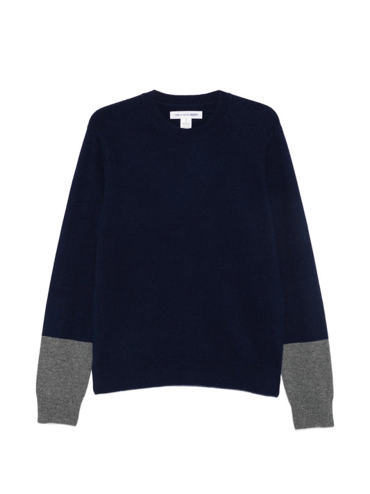colour-block sweater