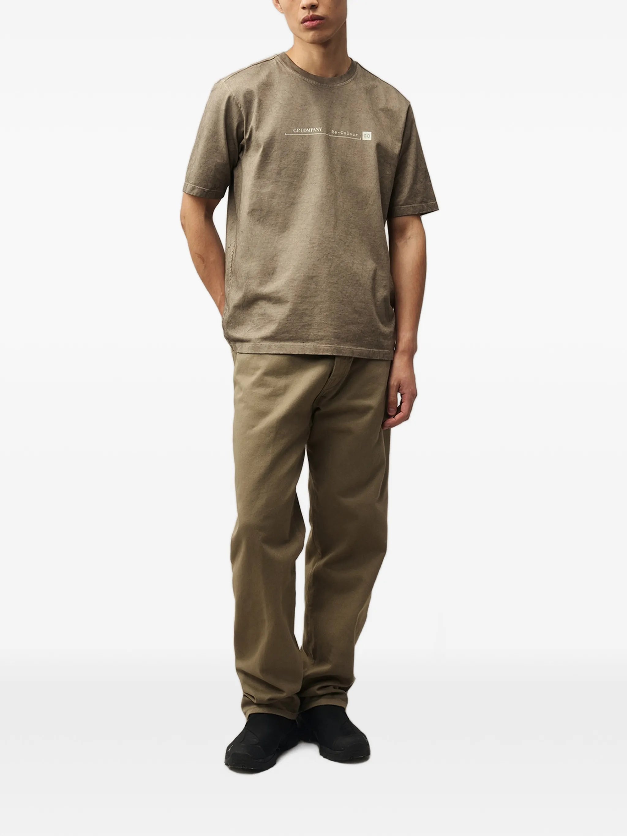 30/2 mercerized jersey twisted short sleeve Re-Colour T-shirt