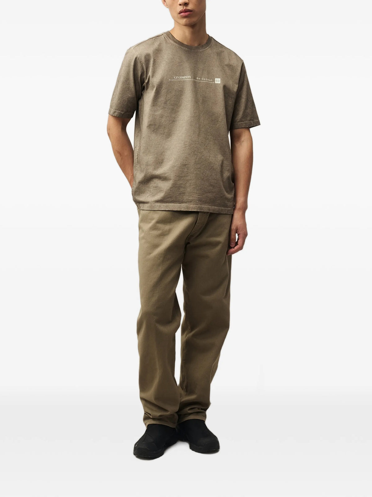 30/2 mercerized jersey twisted short sleeve Re-Colour T-shirt