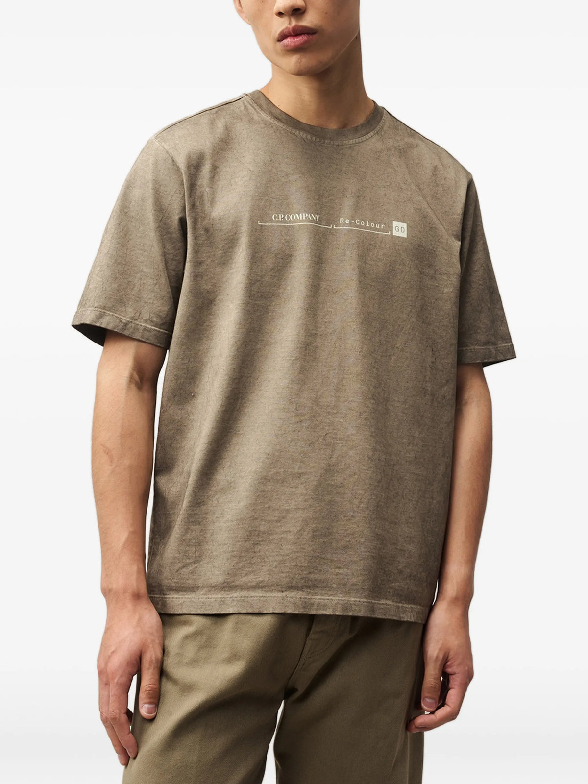 30/2 mercerized jersey twisted short sleeve Re-Colour T-shirt