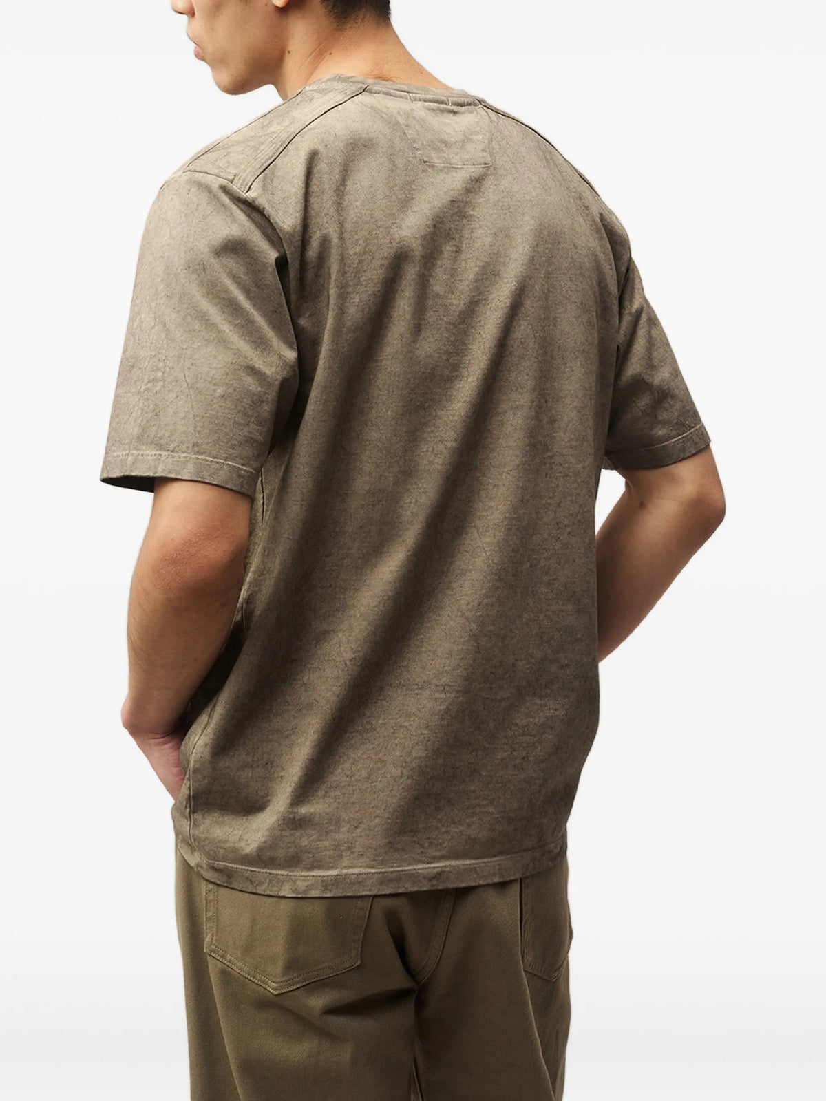 30/2 mercerized jersey twisted short sleeve Re-Colour T-shirt