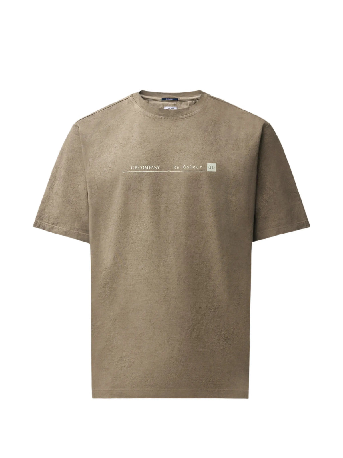 30/2 mercerized jersey twisted short sleeve Re-Colour T-shirt