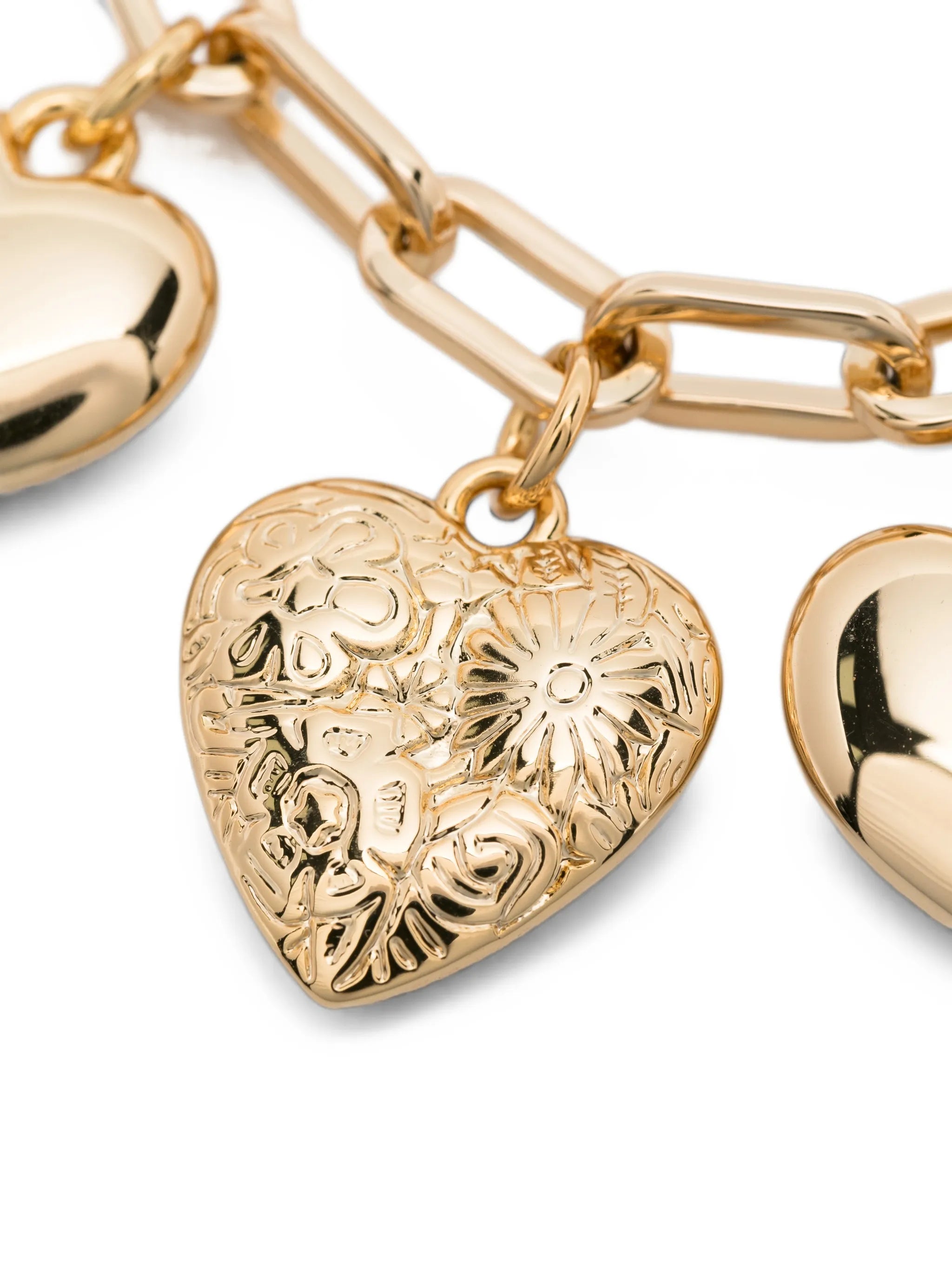 heart charm bracelet