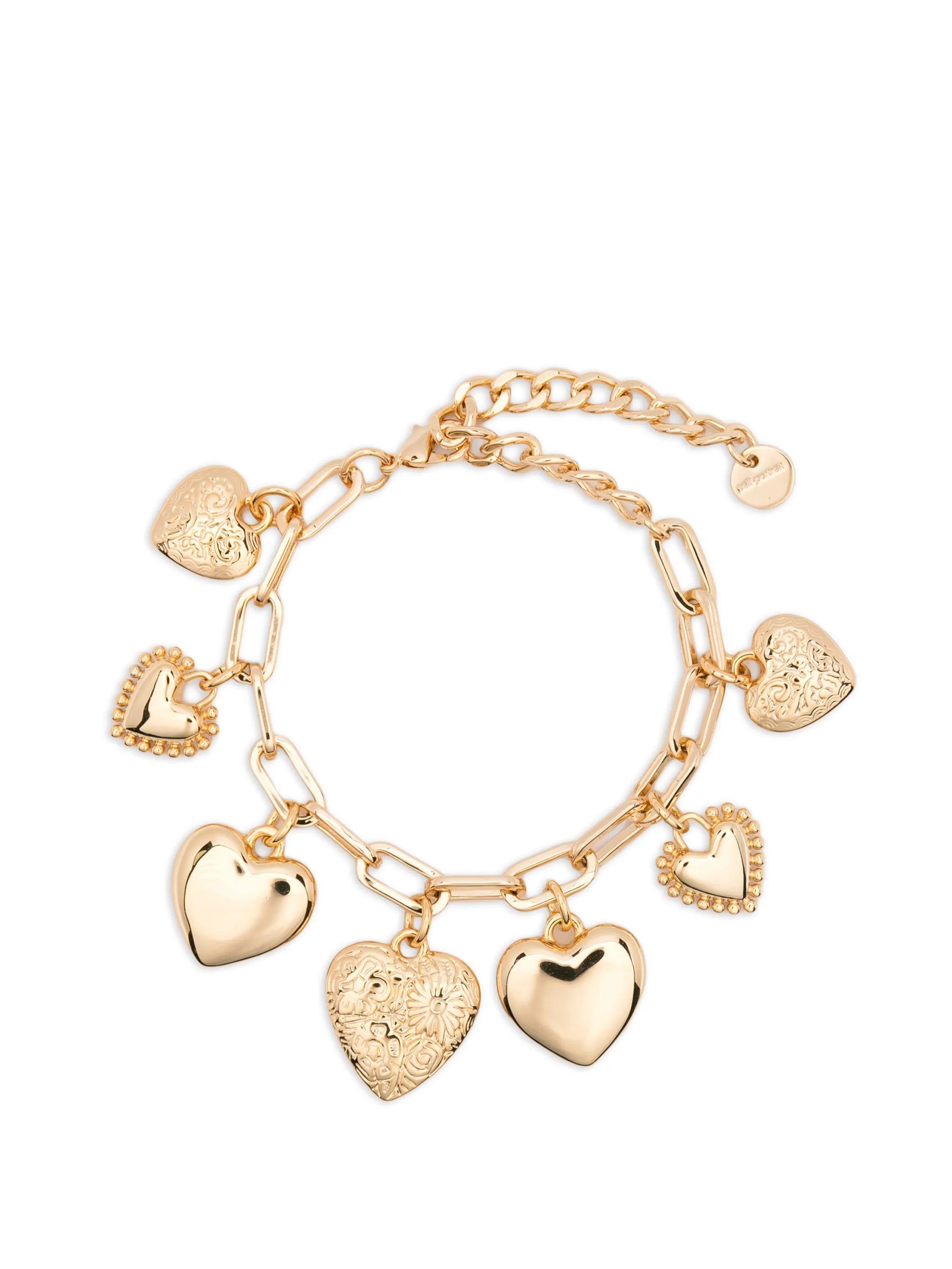 heart charm bracelet