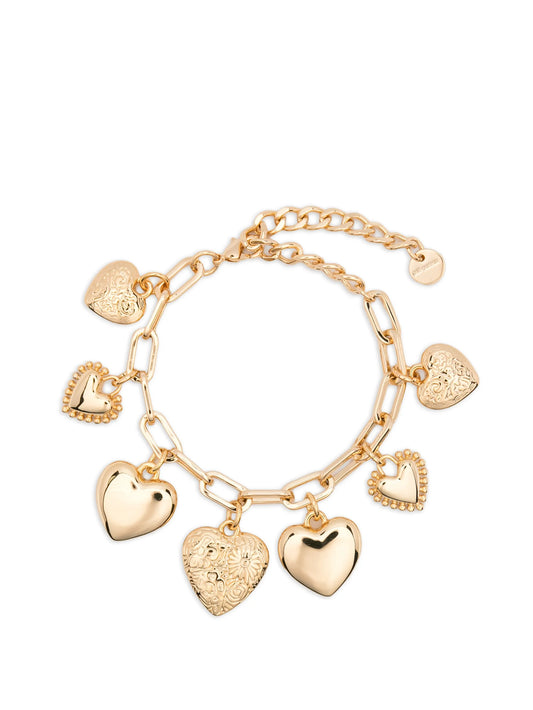 heart charm bracelet