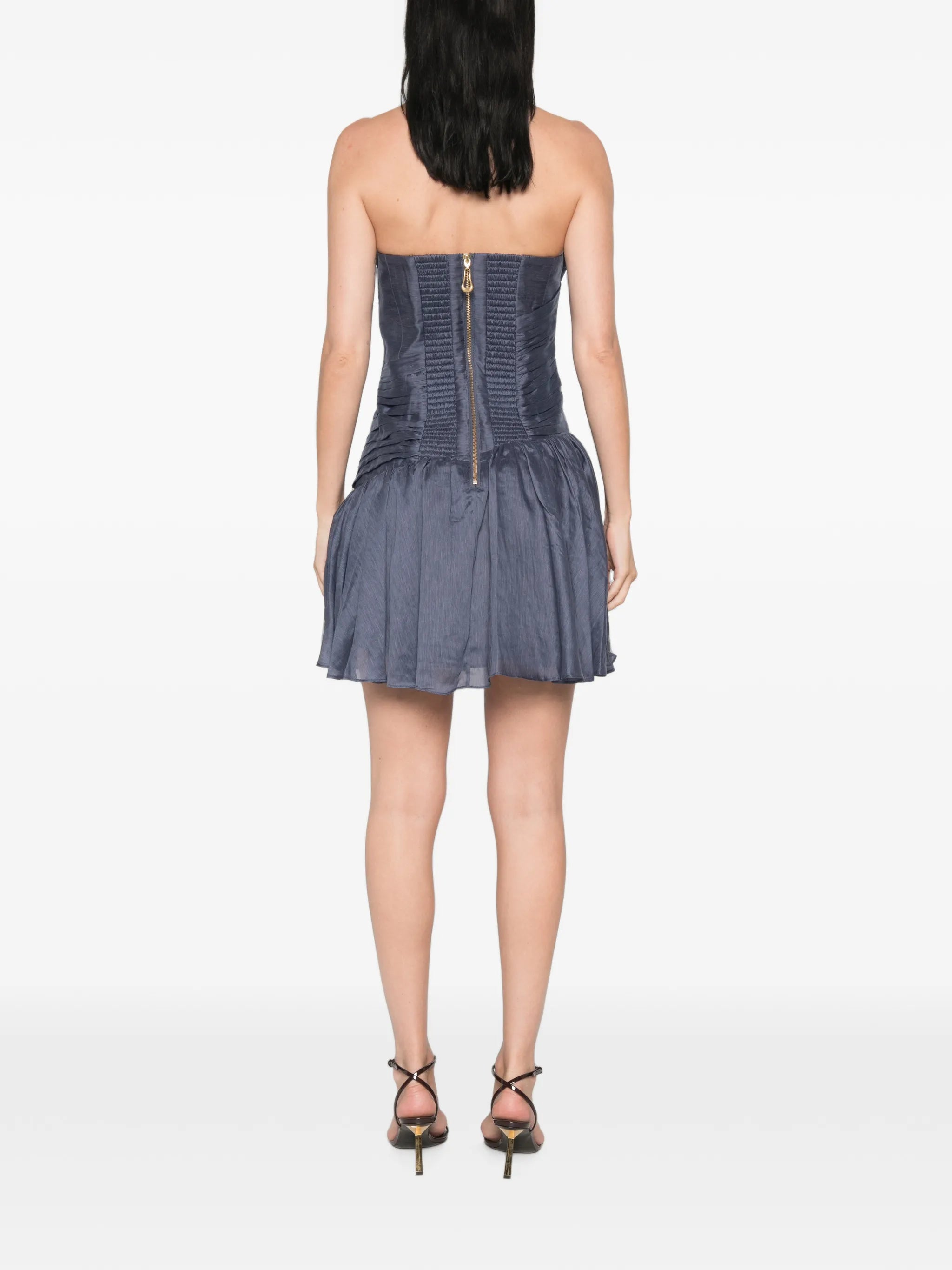 Elva ruched mini dress
