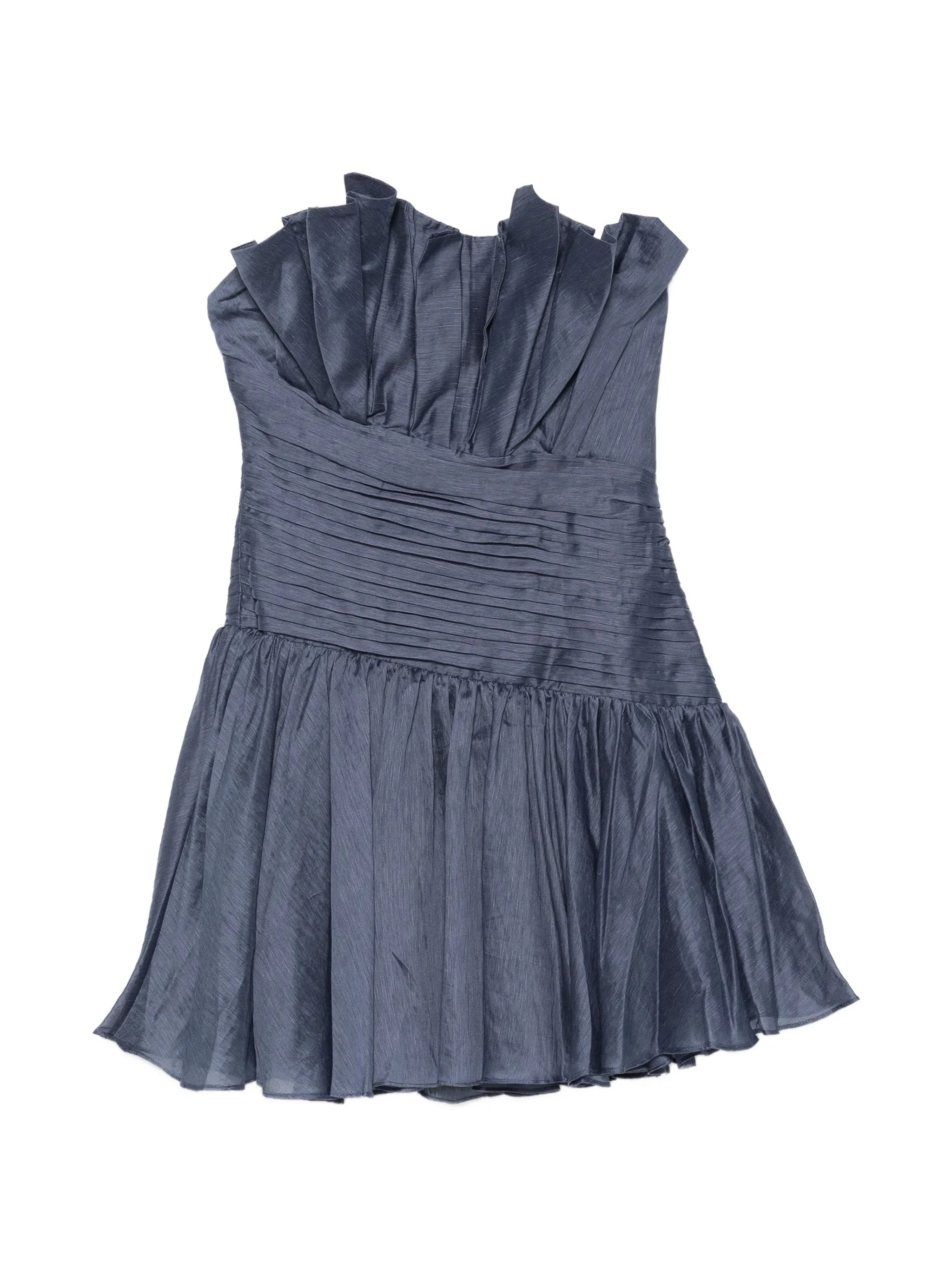 Elva ruched mini dress