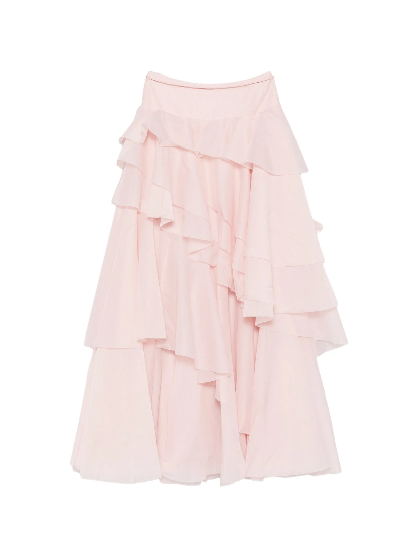 Villa ruffled maxi skirt