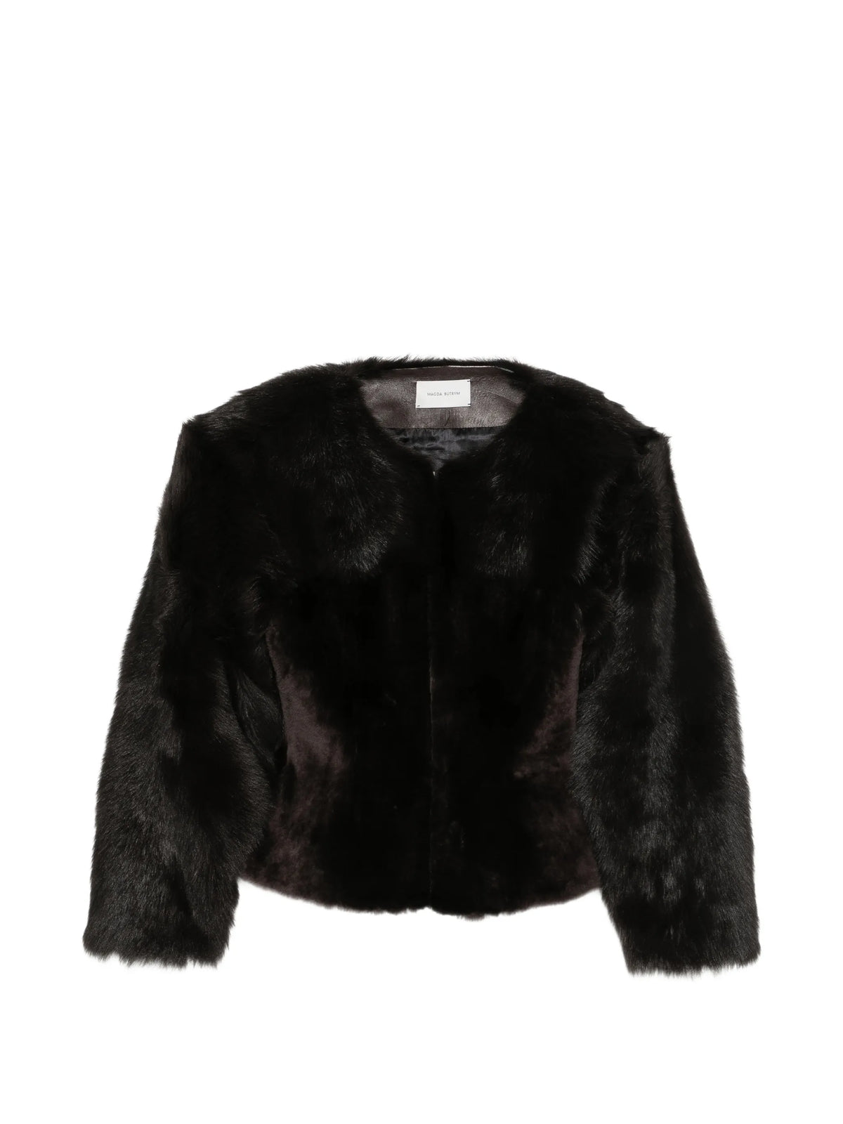 long-sleeved peplum jacket