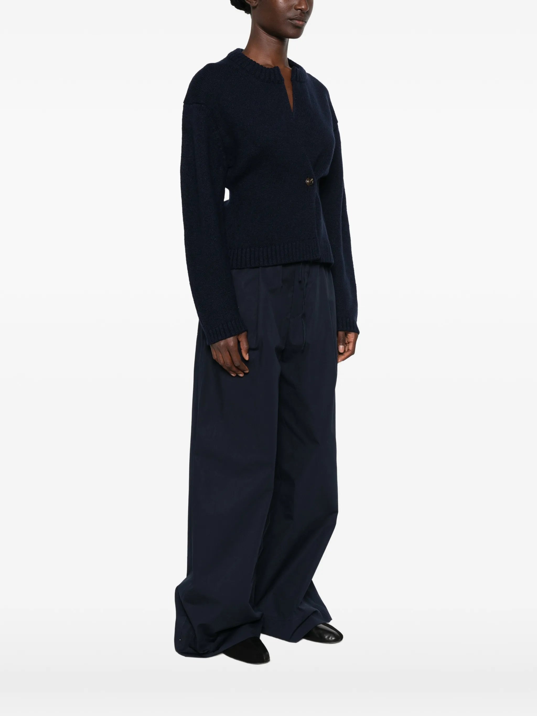 Galileo one-button cardigan