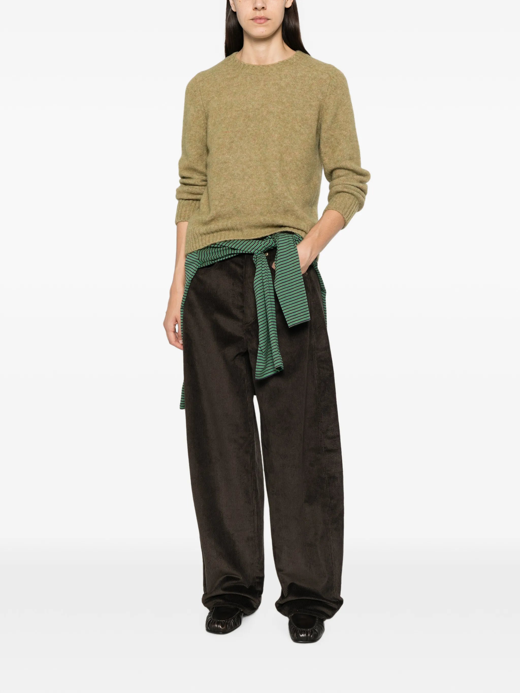Gunther 500-wale corduroy trousers