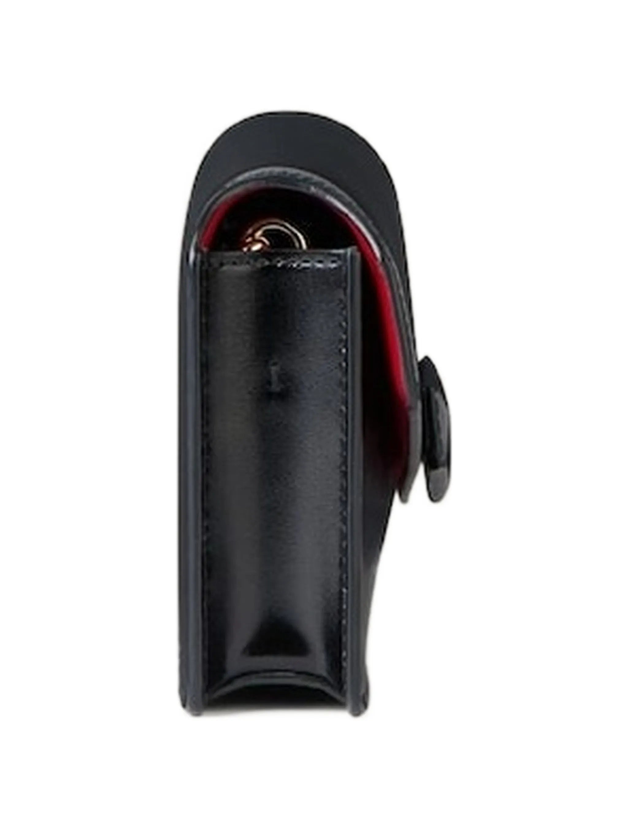 Antigona pouch in box leather with chain