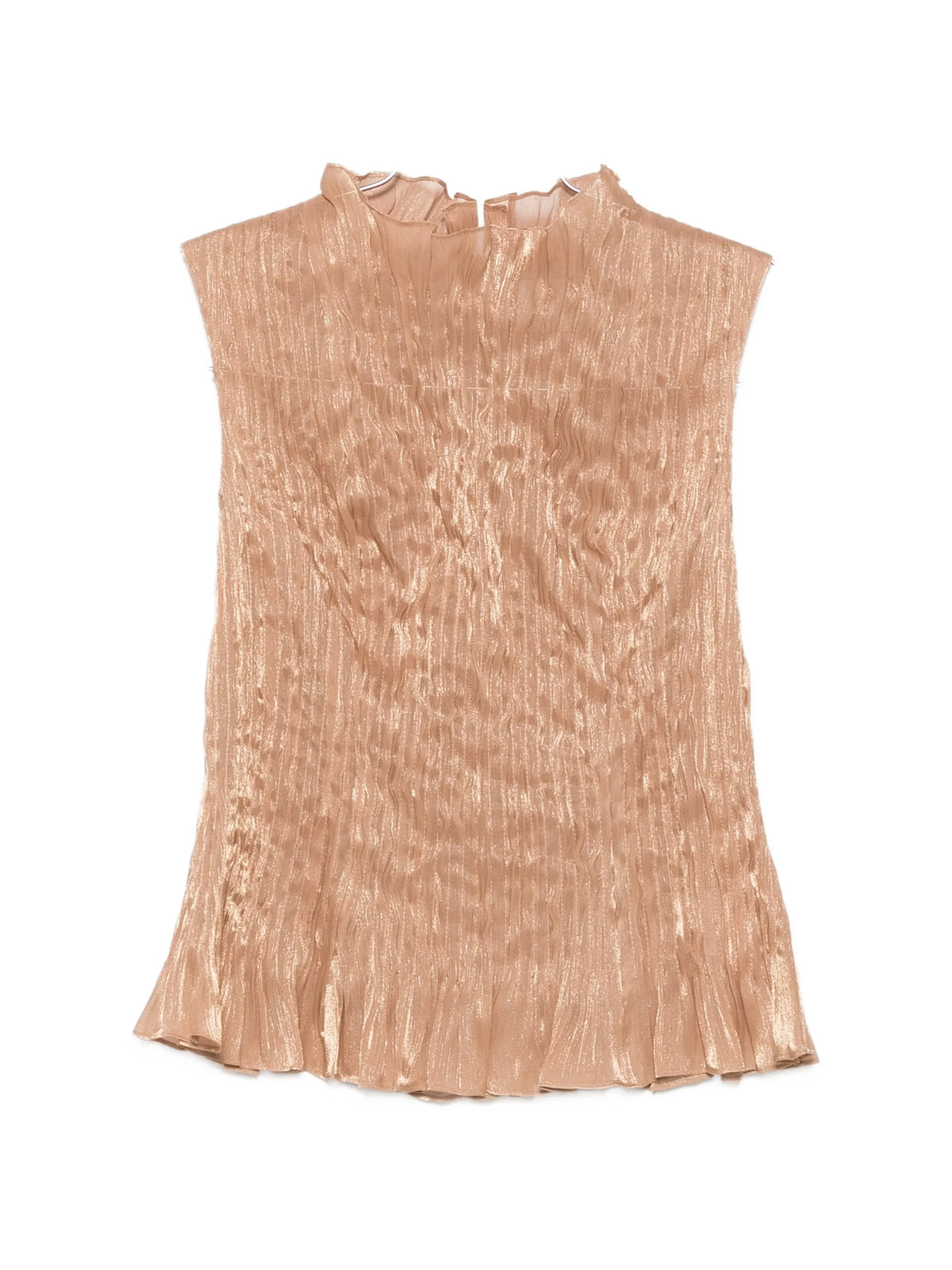 Chloe crinkled sleeveless top