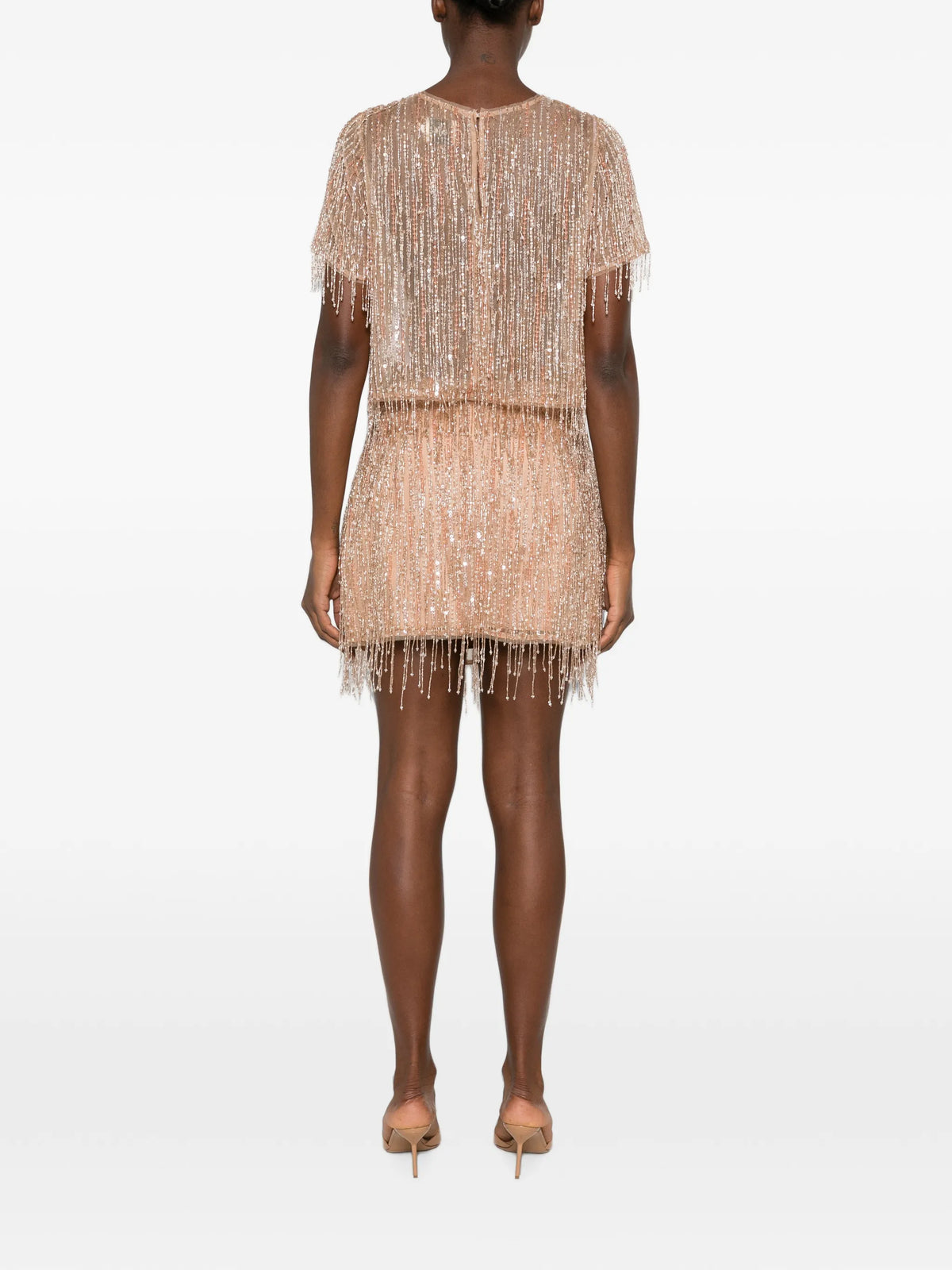 Glisten embellished skirt