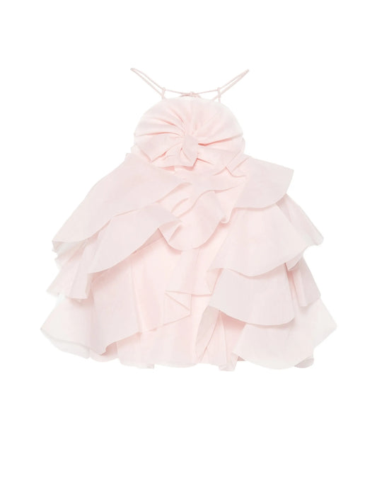 Villa ruffled top