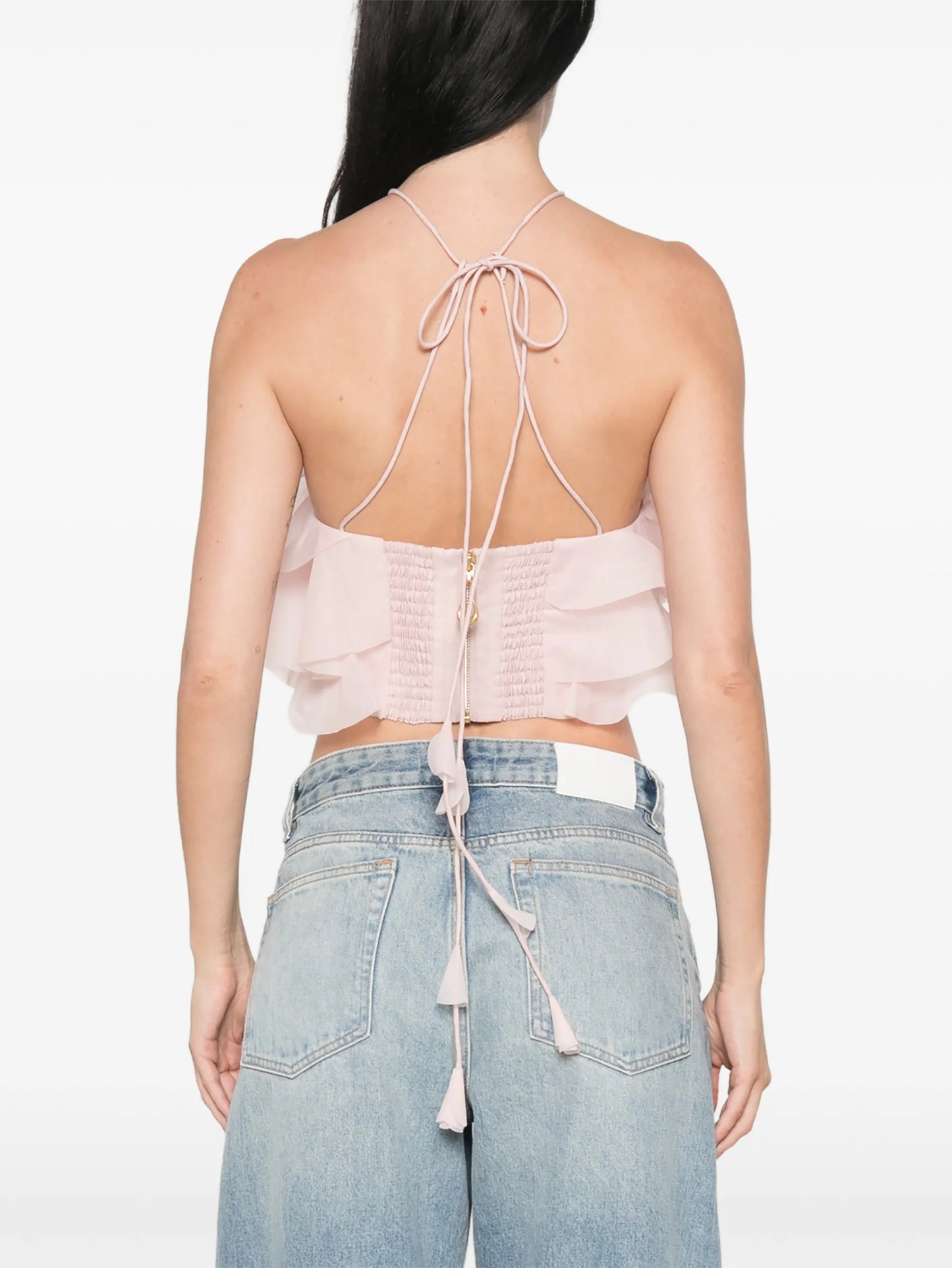 Villa ruffled top