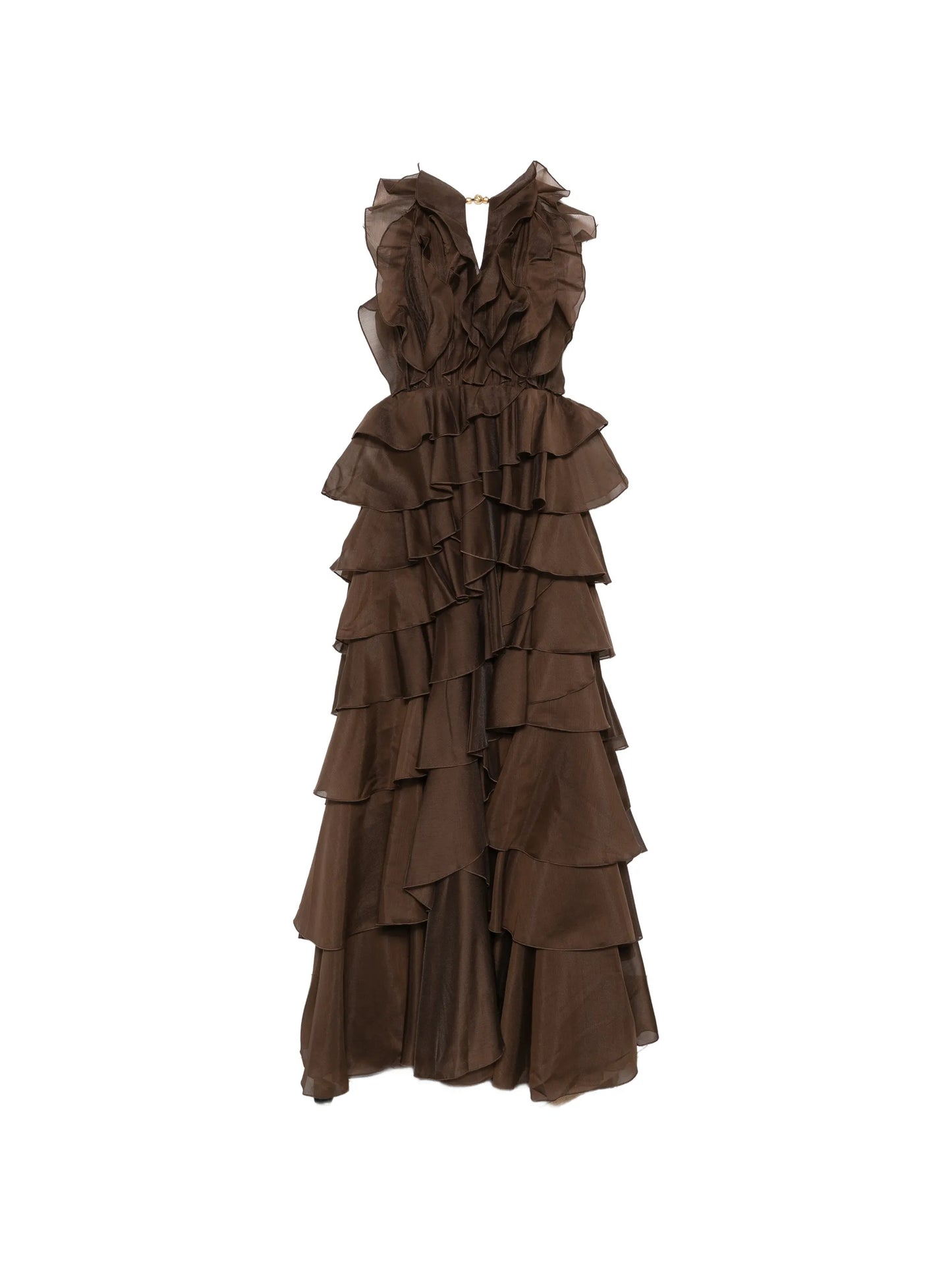 Cleo ruffled gown