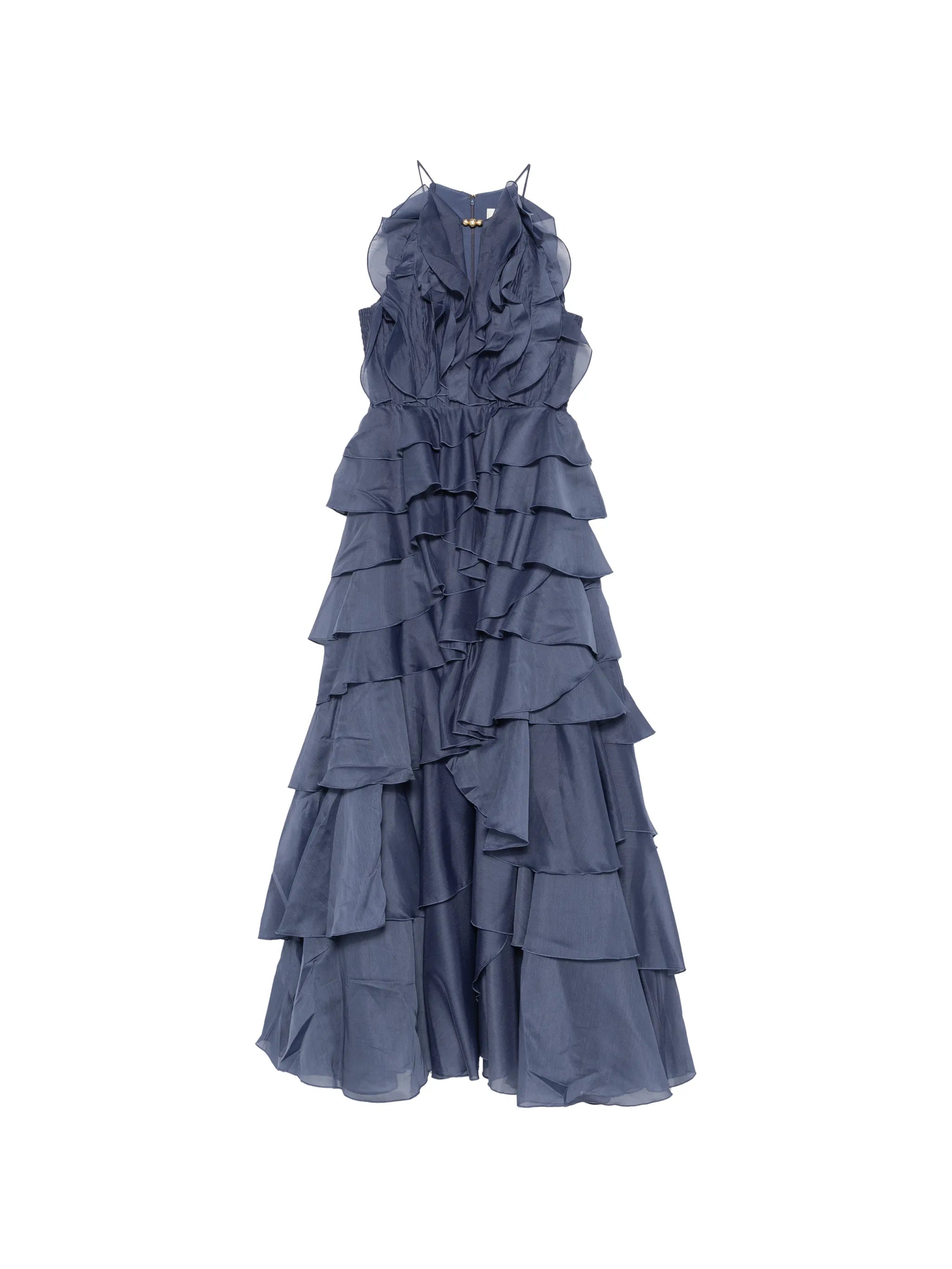 Cleo ruffled gown