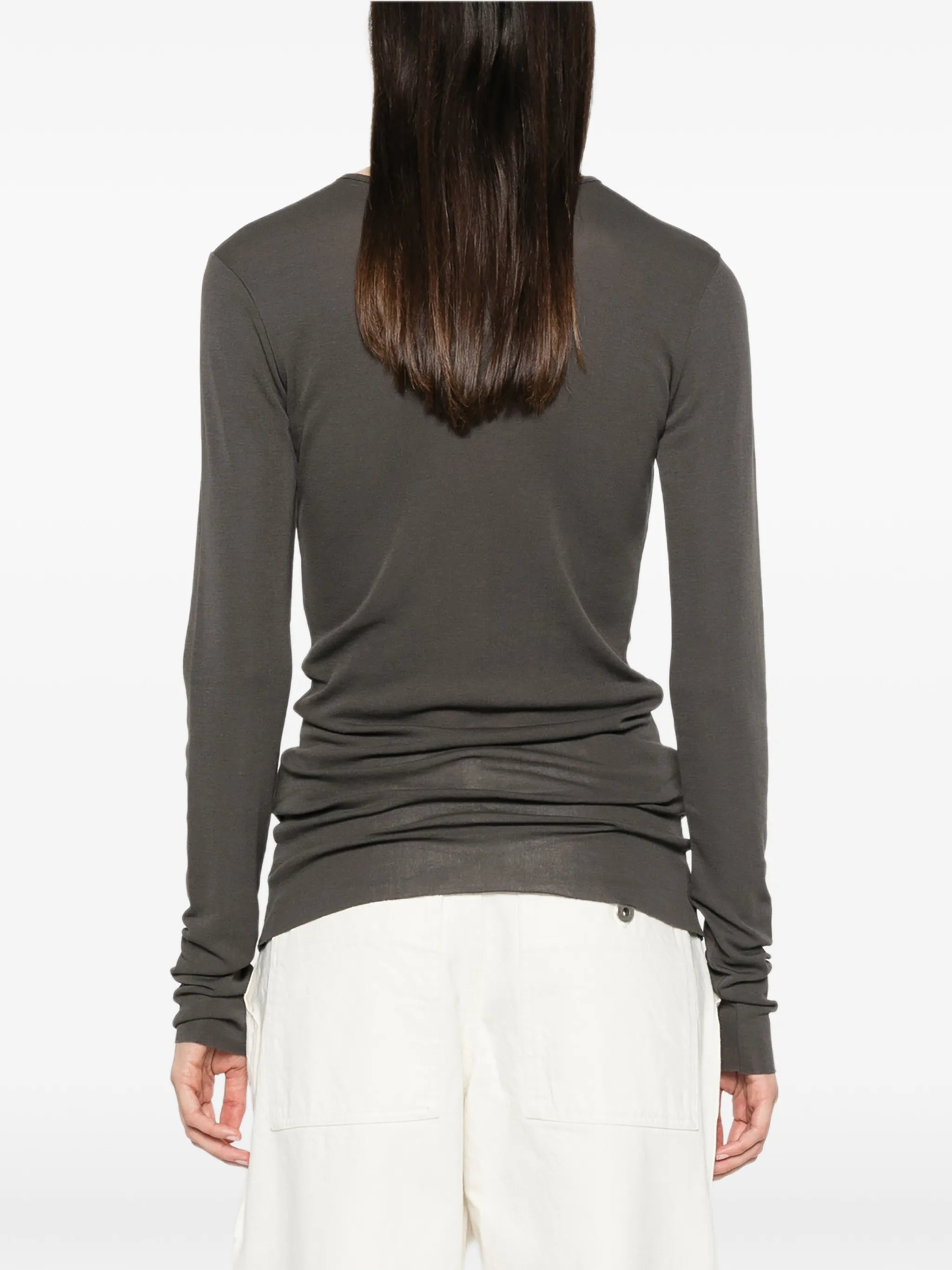 Luisa button-fastening cardigan
