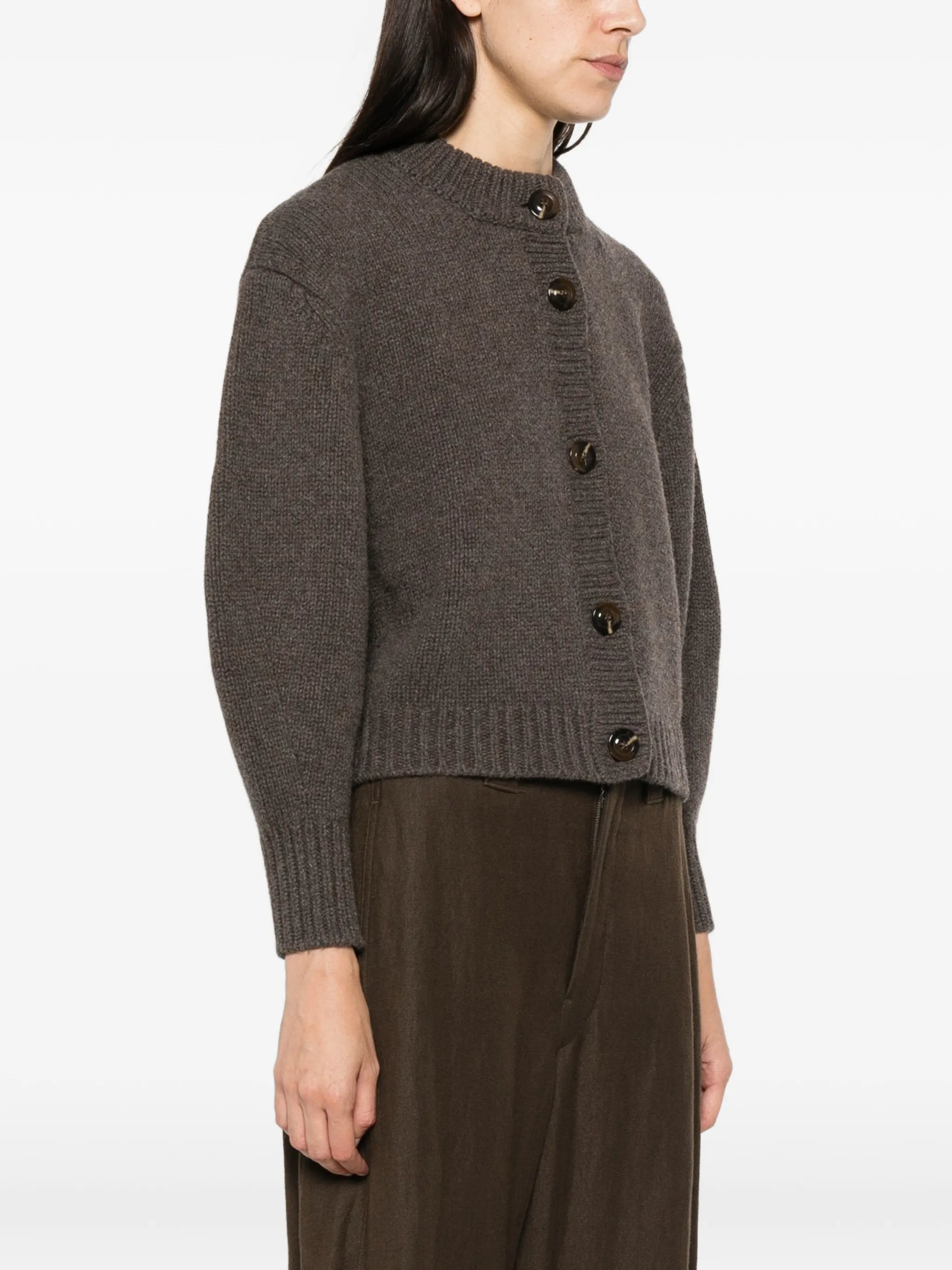 Leonard button-fastening cardigan