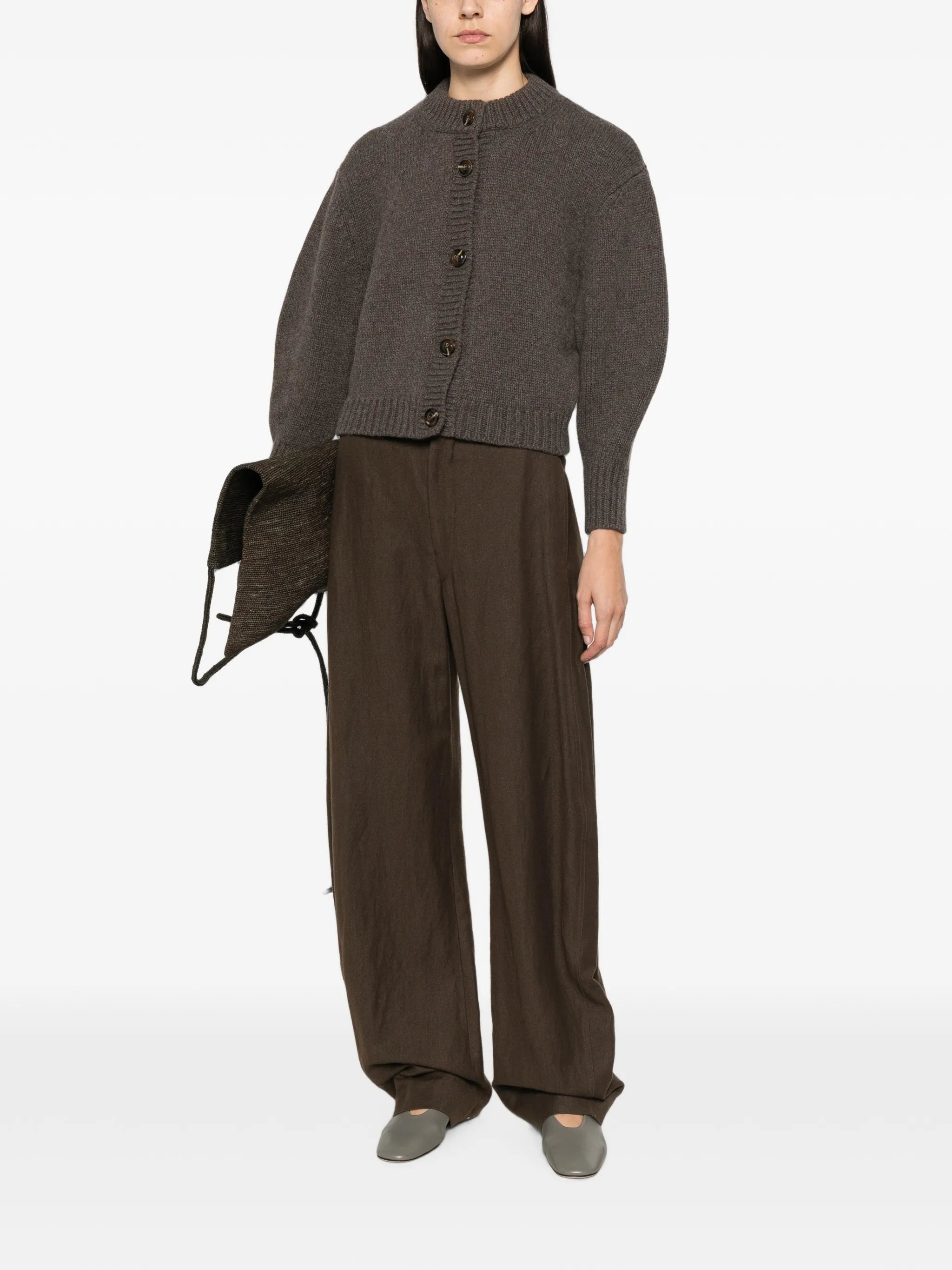 Leonard button-fastening cardigan
