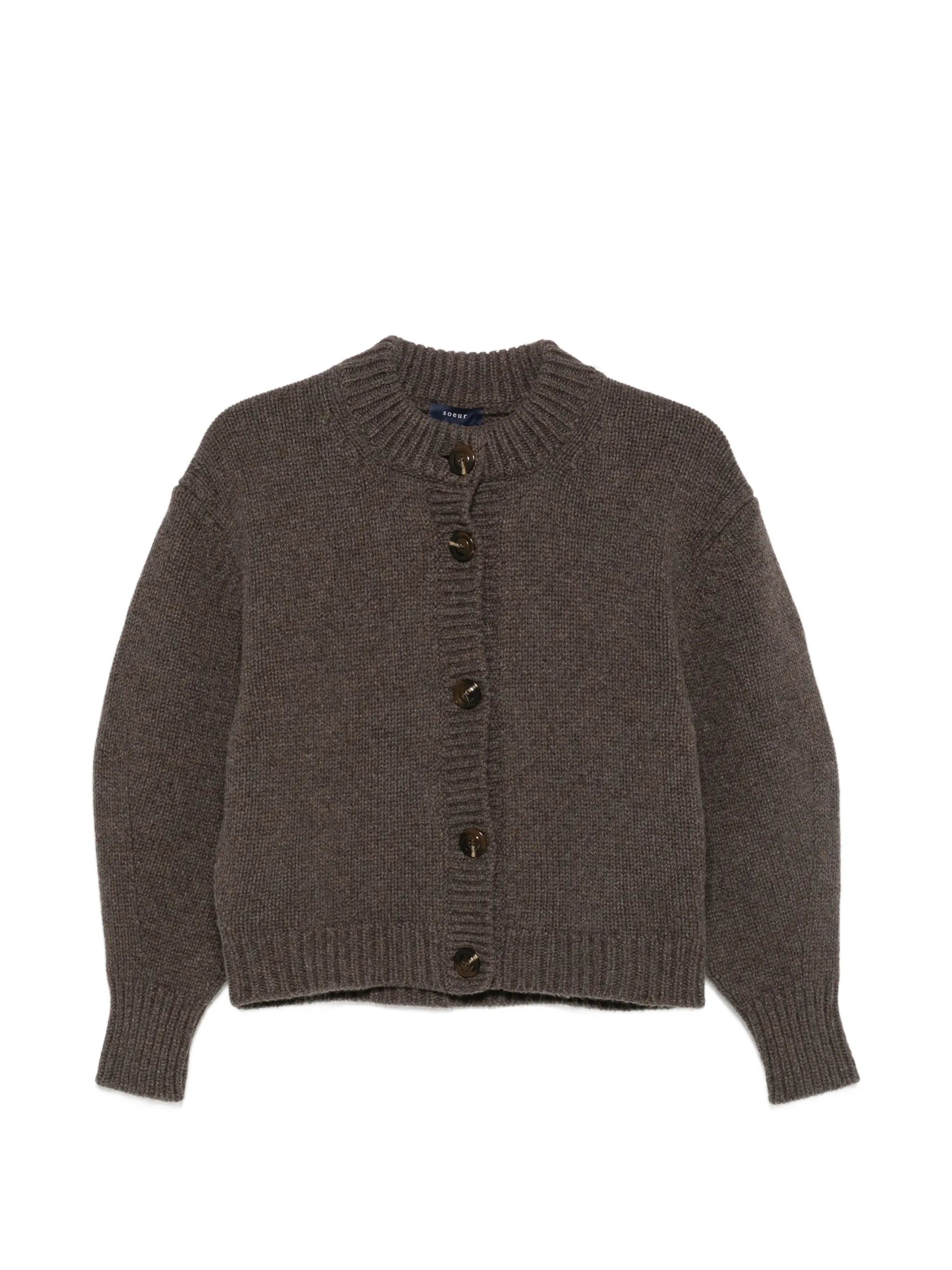 Leonard button-fastening cardigan