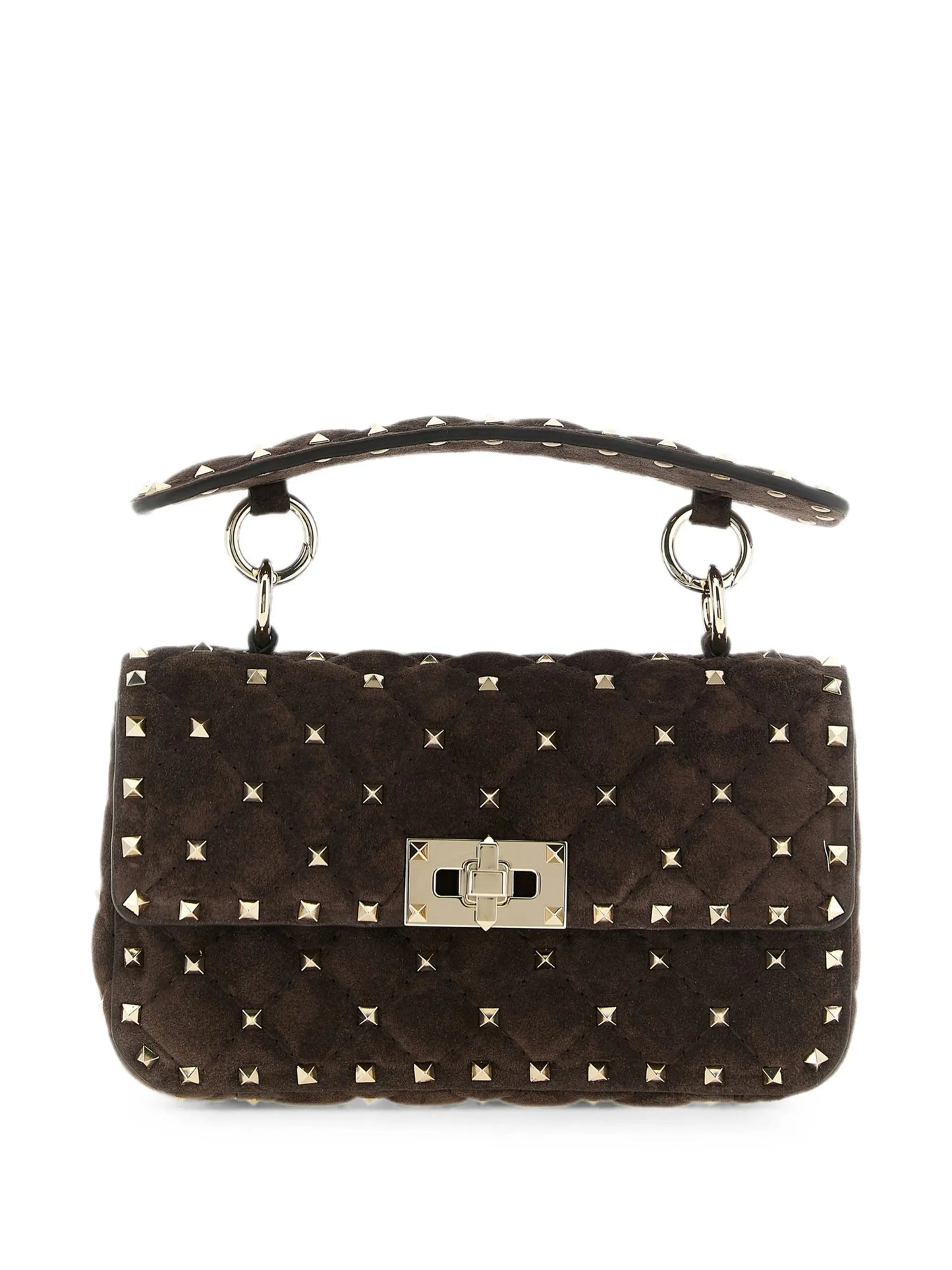 Rockstud quilted shoulder bag