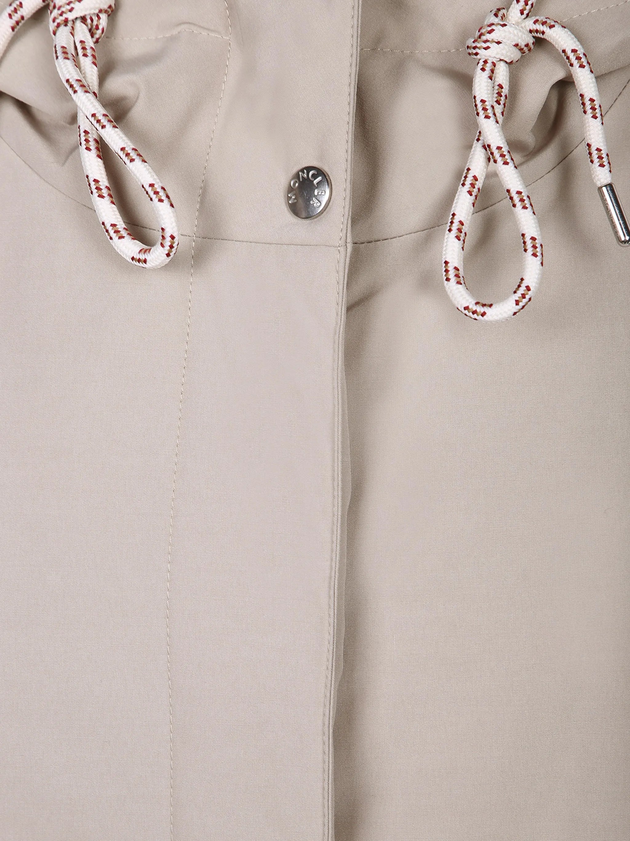 Eucalyptus hooded flap-pocket jacket