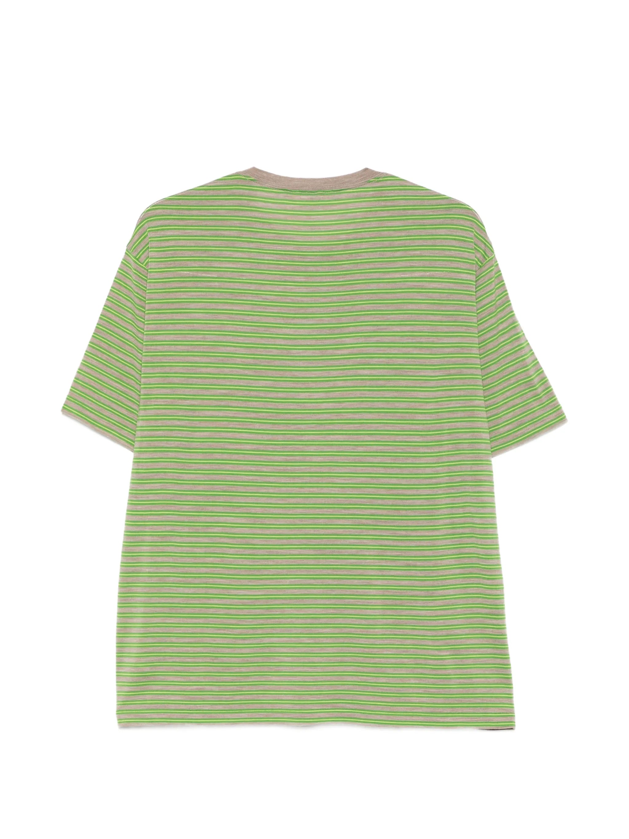 striped wool T-shirt