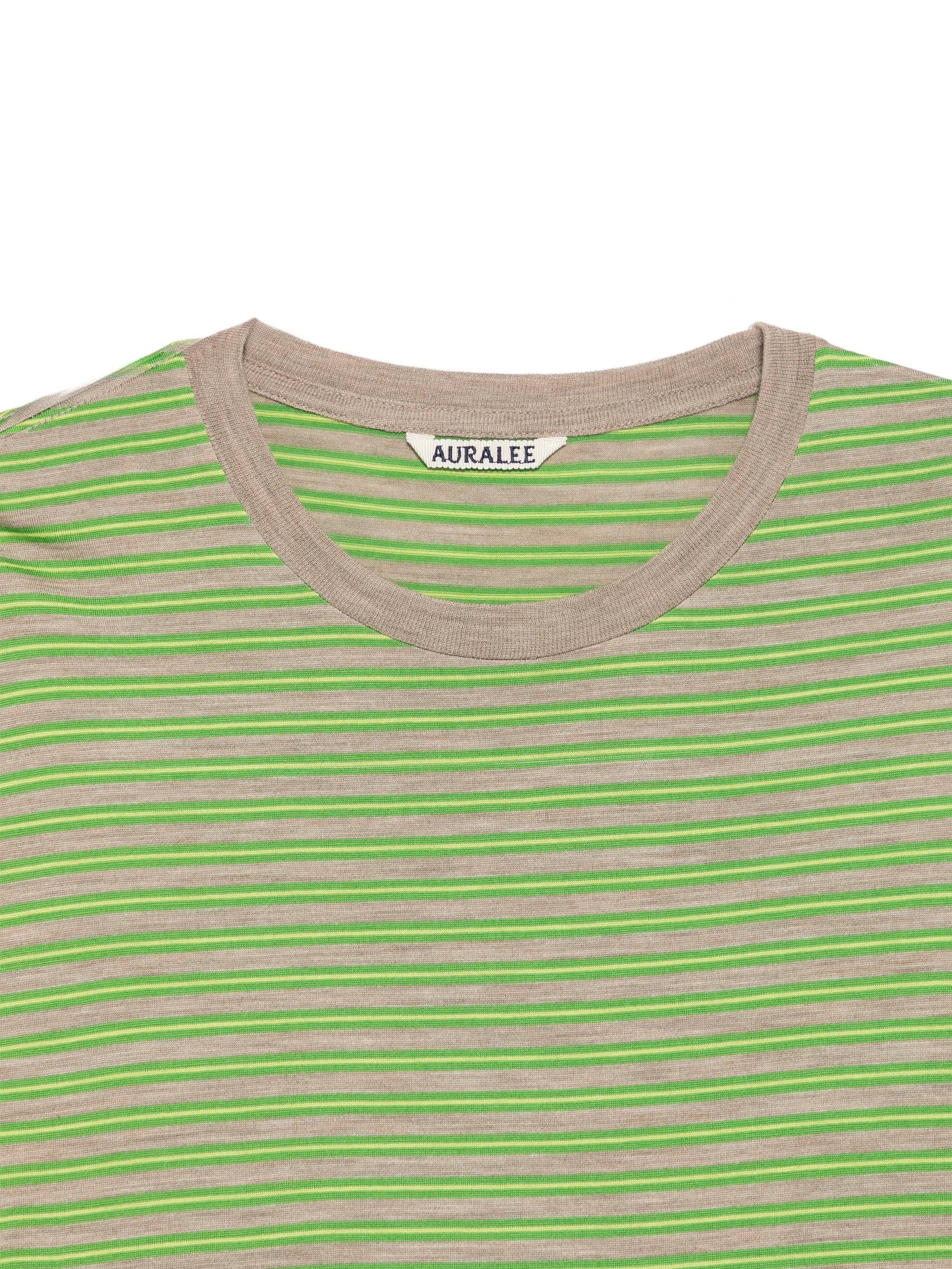 striped wool T-shirt